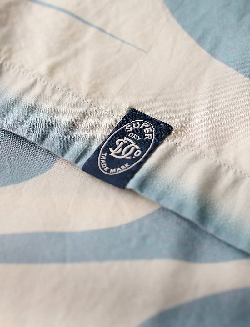 Superdry - MERCHANT HAWAIIAN SHIRT - casual hemden - ryusunichiwa off white - 4