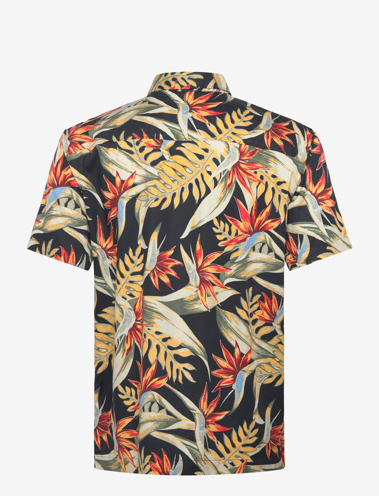 Superdry - HAWAIIAN PRINT SHIRT - marškiniai trumpomis rankovėmis - bird of paradise navy - 2
