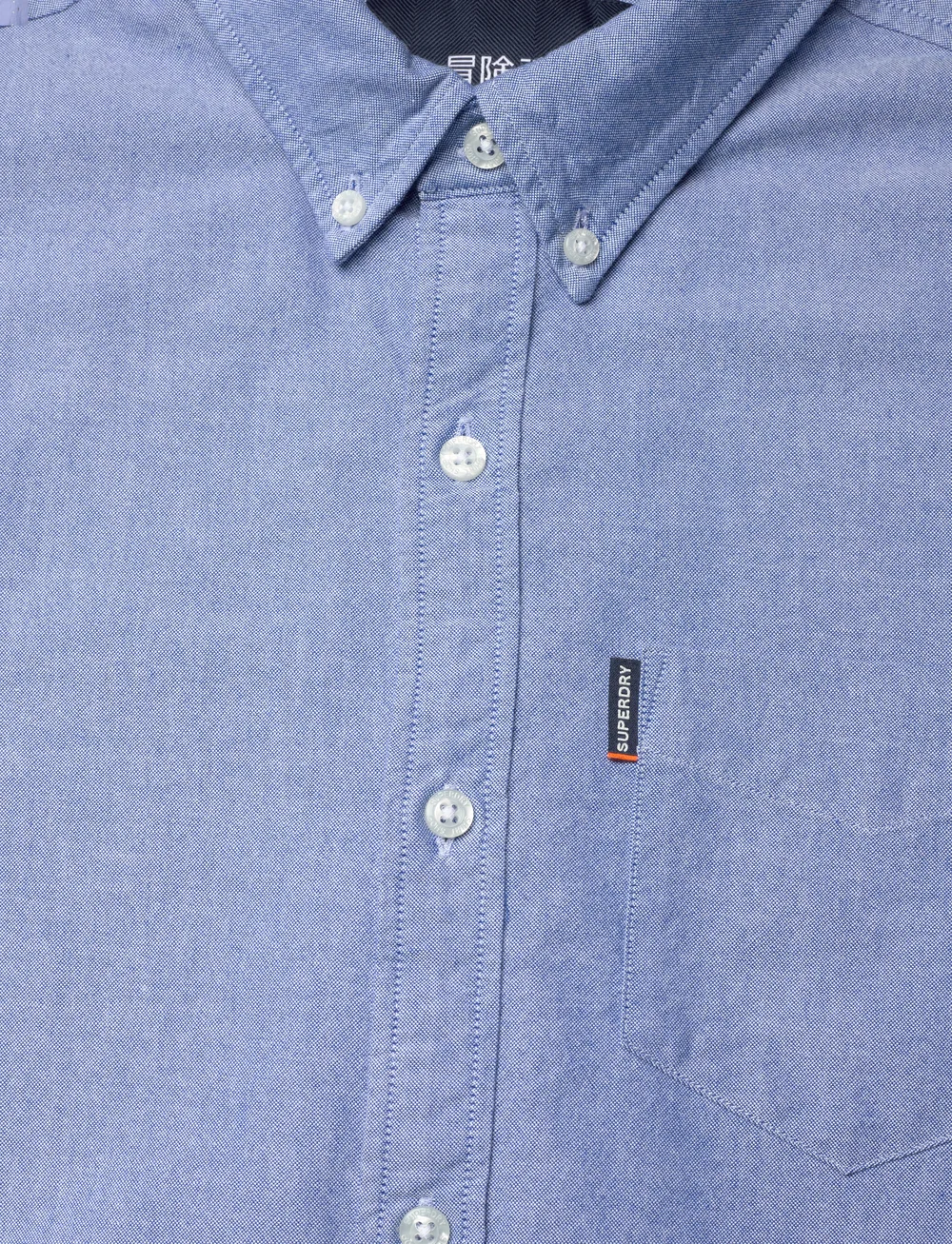 Superdry - ESSENTIALS OXFORD SHIRT - oxford-hemden - azure blue chambray oxford - 3