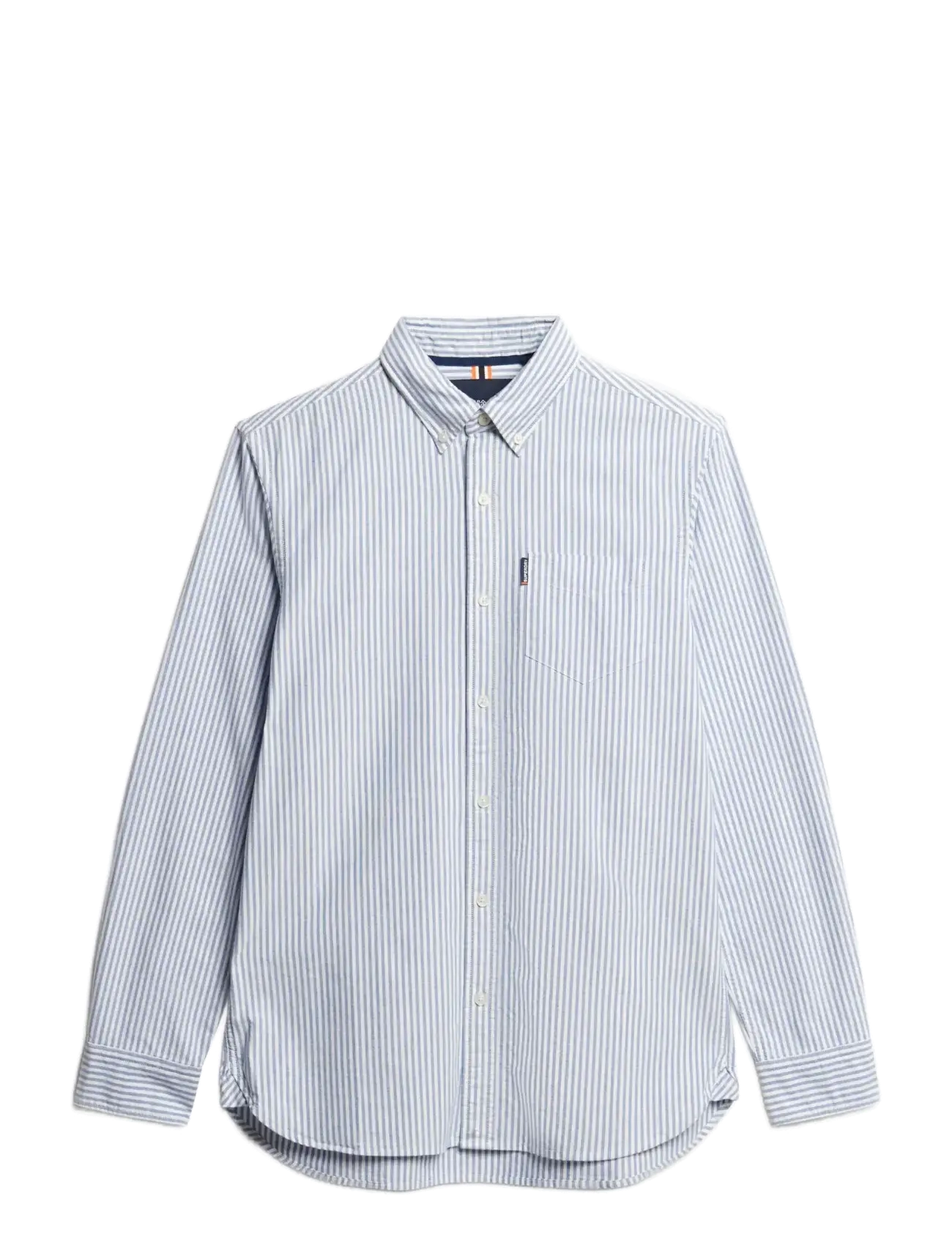 AZURE BLUE STRIPE OXFORD