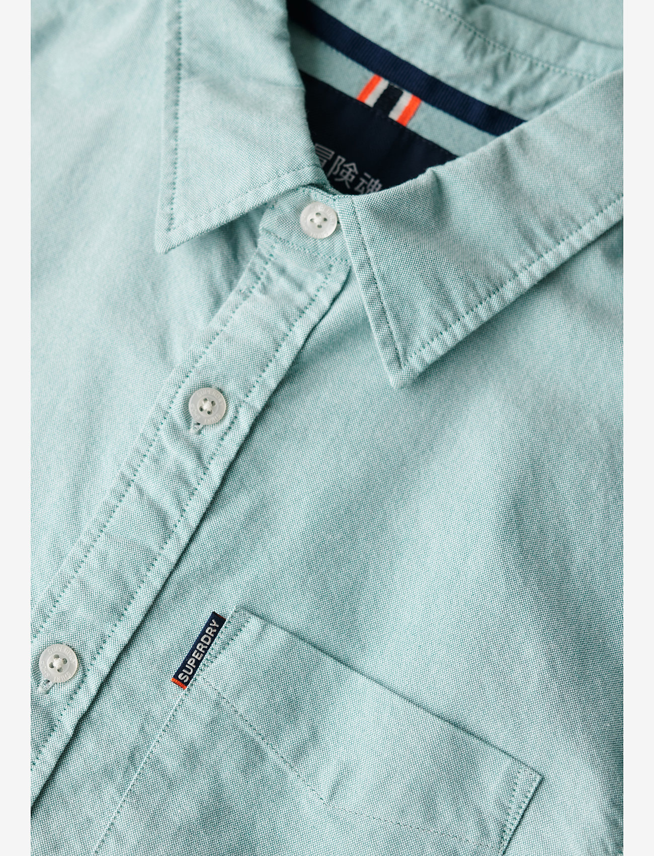 Superdry - ESSENTIALS OXFORD SHIRT - oxford-skjortor - peppermint chambray oxford - 2