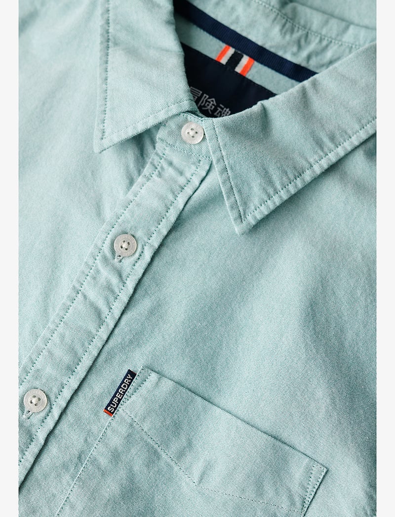 Superdry - ESSENTIALS OXFORD SHIRT - oxford-skjortor - peppermint chambray oxford - 2