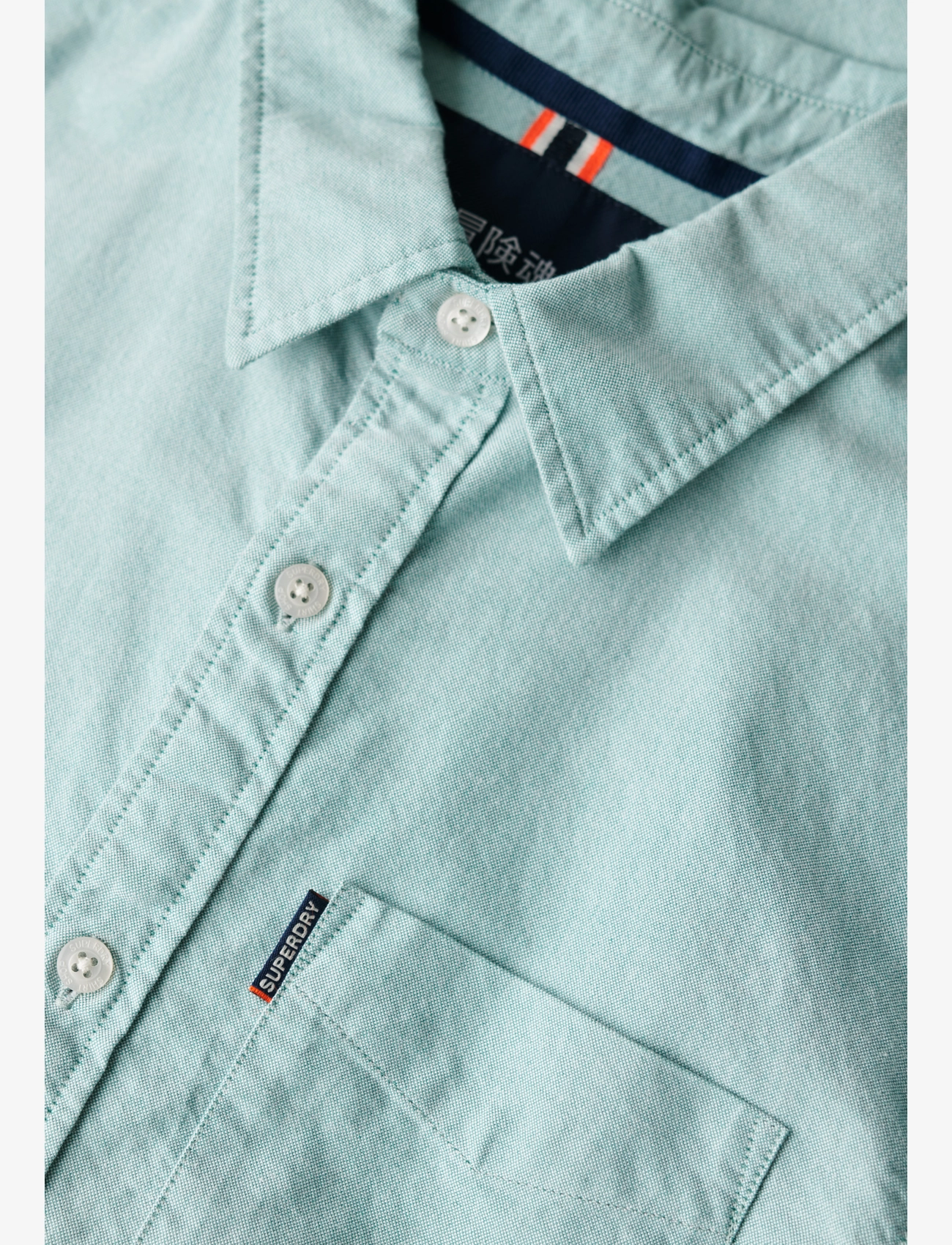 Superdry - ESSENTIALS OXFORD SHIRT - oxford skjorter - peppermint chambray oxford - 2