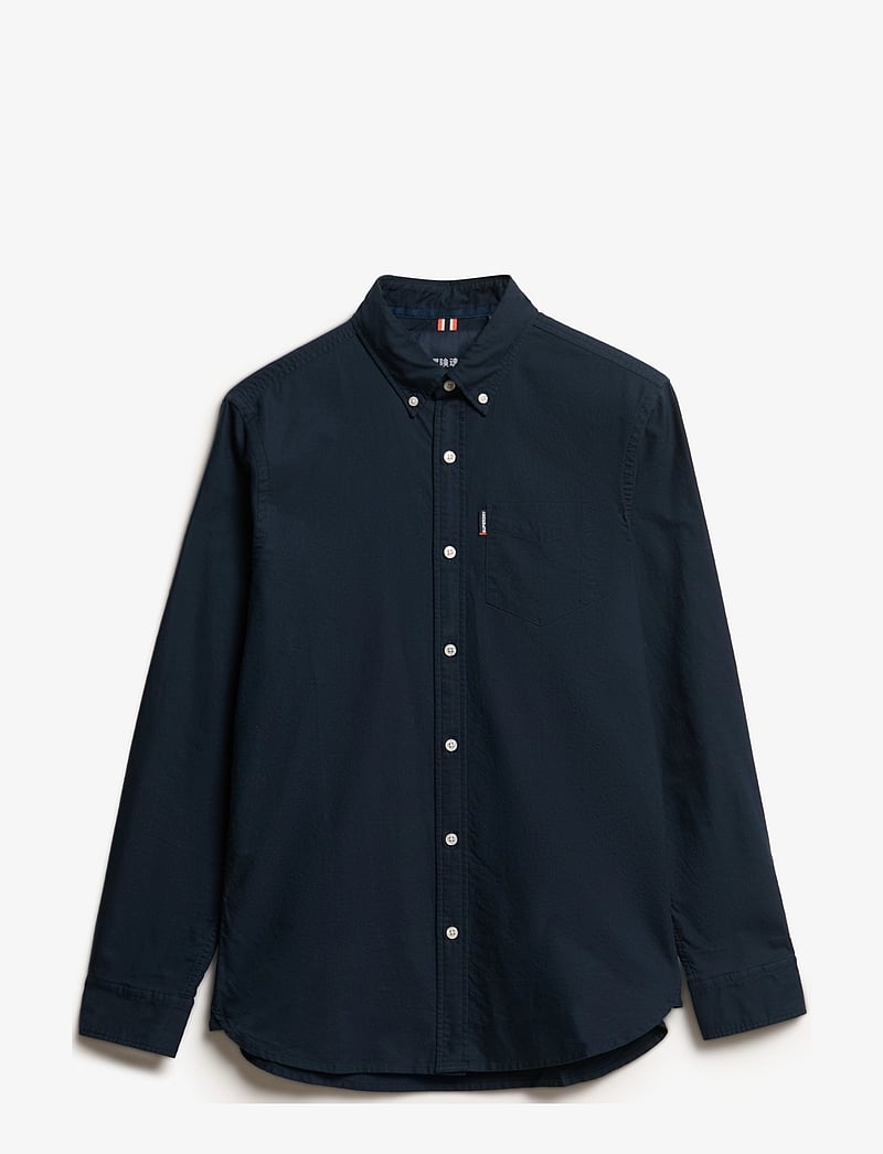 Superdry - ESSENTIALS OXFORD SHIRT - chemises oxford - eclipse navy - 1