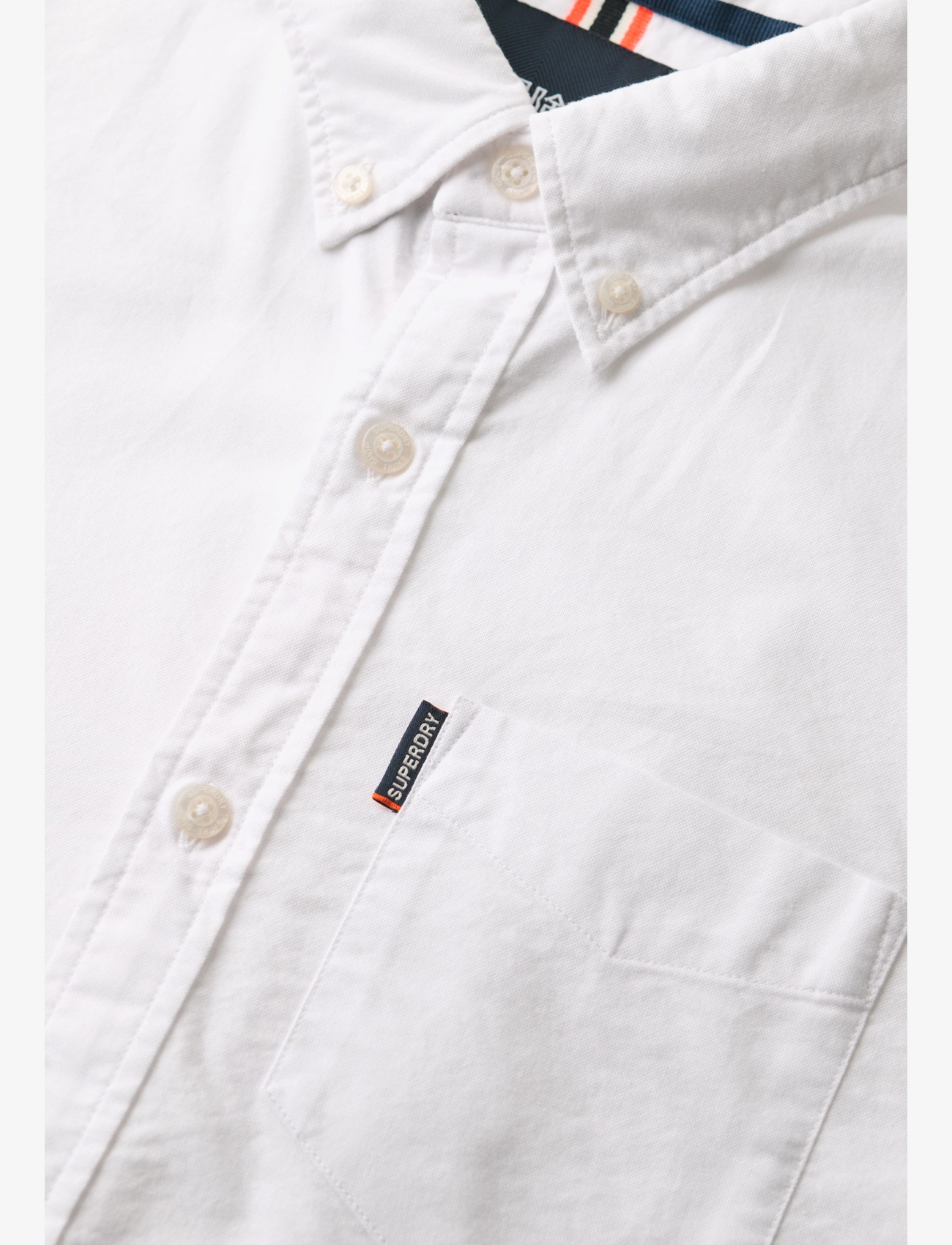 Superdry - ESSENTIALS OXFORD SHIRT - oxford-kauluspaidat - optic white oxford - 2