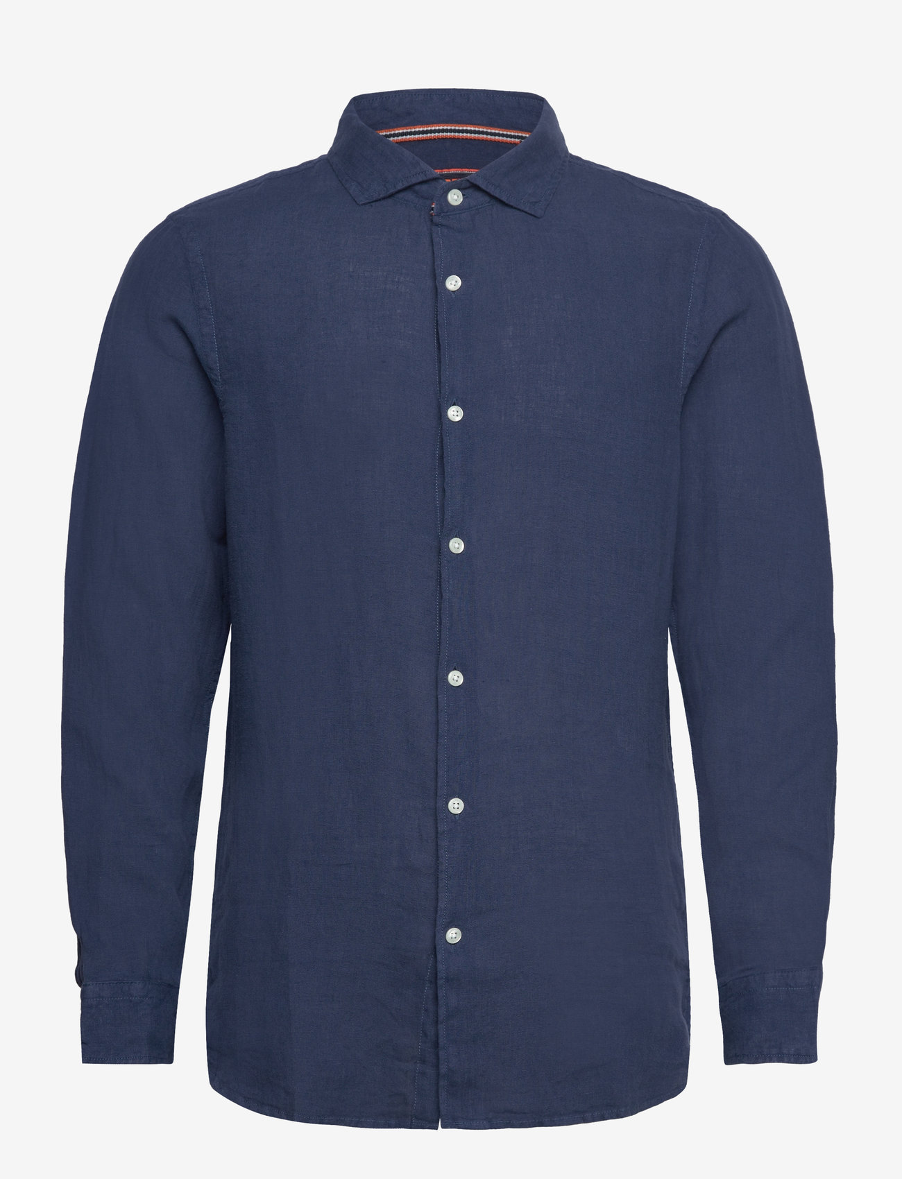 Superdry - VACATION L/S LINEN SHIRT - hørskjorter - navy - 1