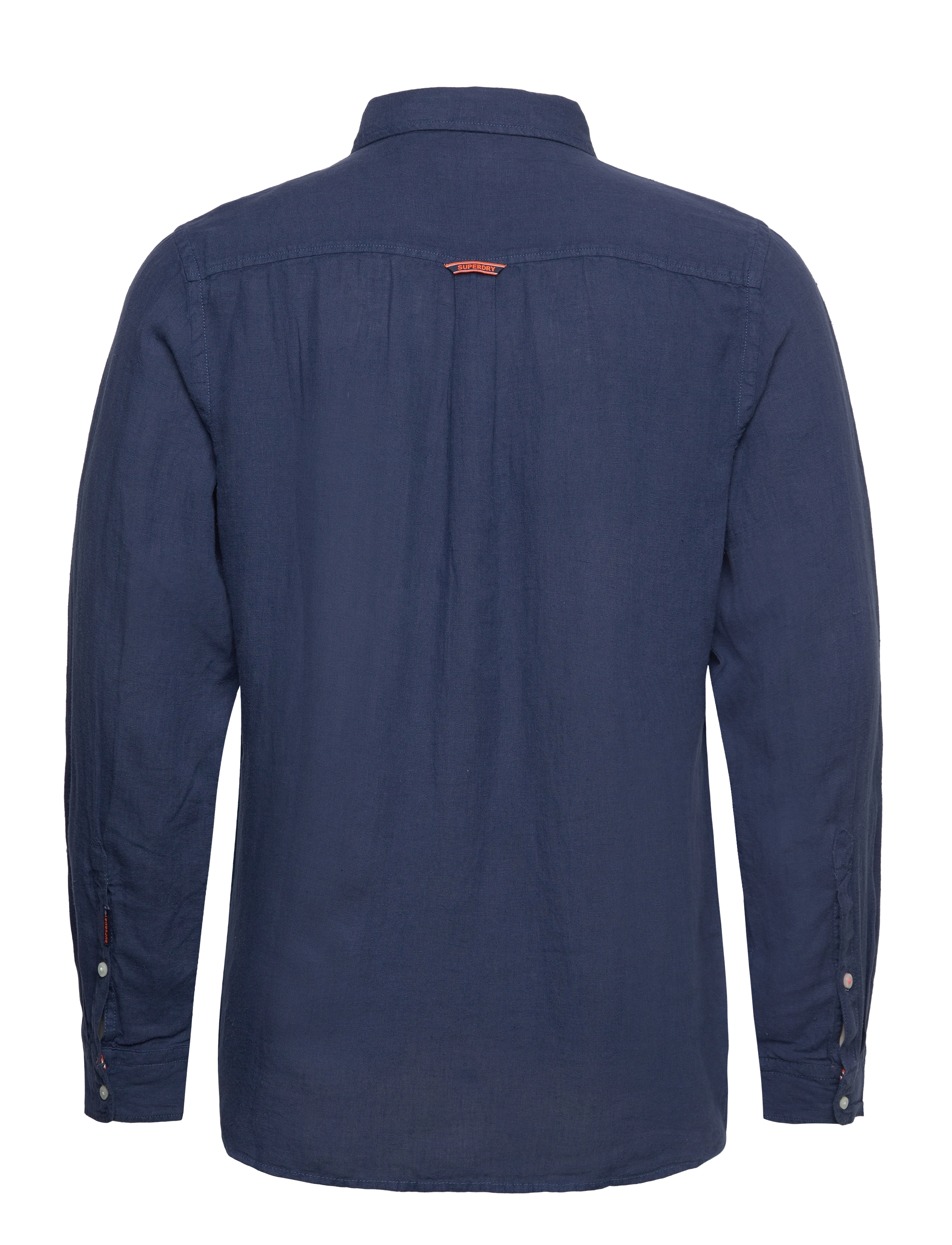 Superdry - VACATION L/S LINEN SHIRT - navy - 2