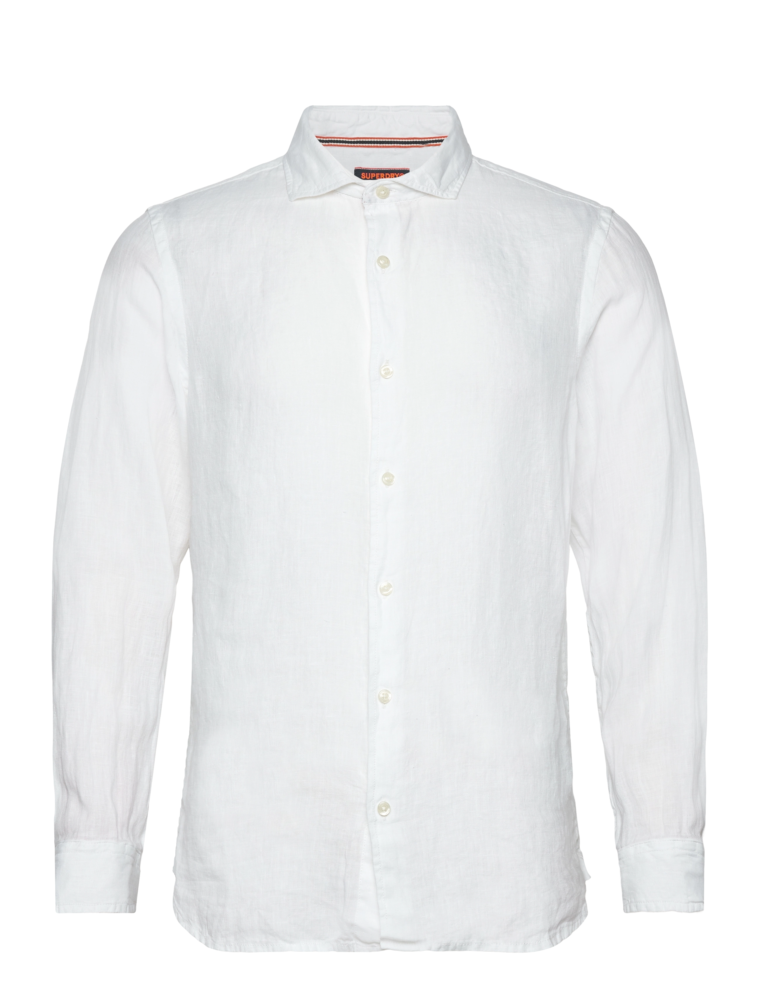 Superdry - VACATION L/S LINEN SHIRT - optic - 1
