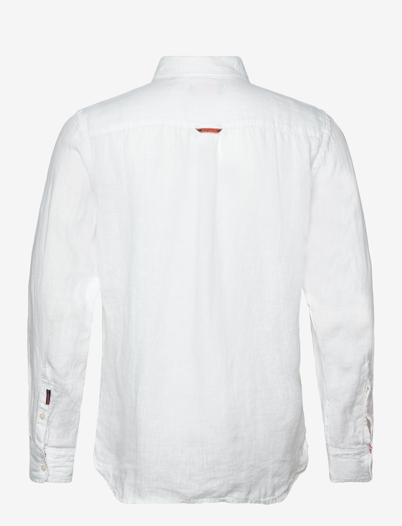 Superdry - VACATION L/S LINEN SHIRT - hørskjorter - optic - 2