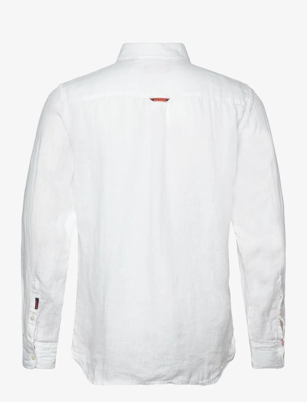 Superdry - VACATION L/S LINEN SHIRT - hørskjorter - optic - 2