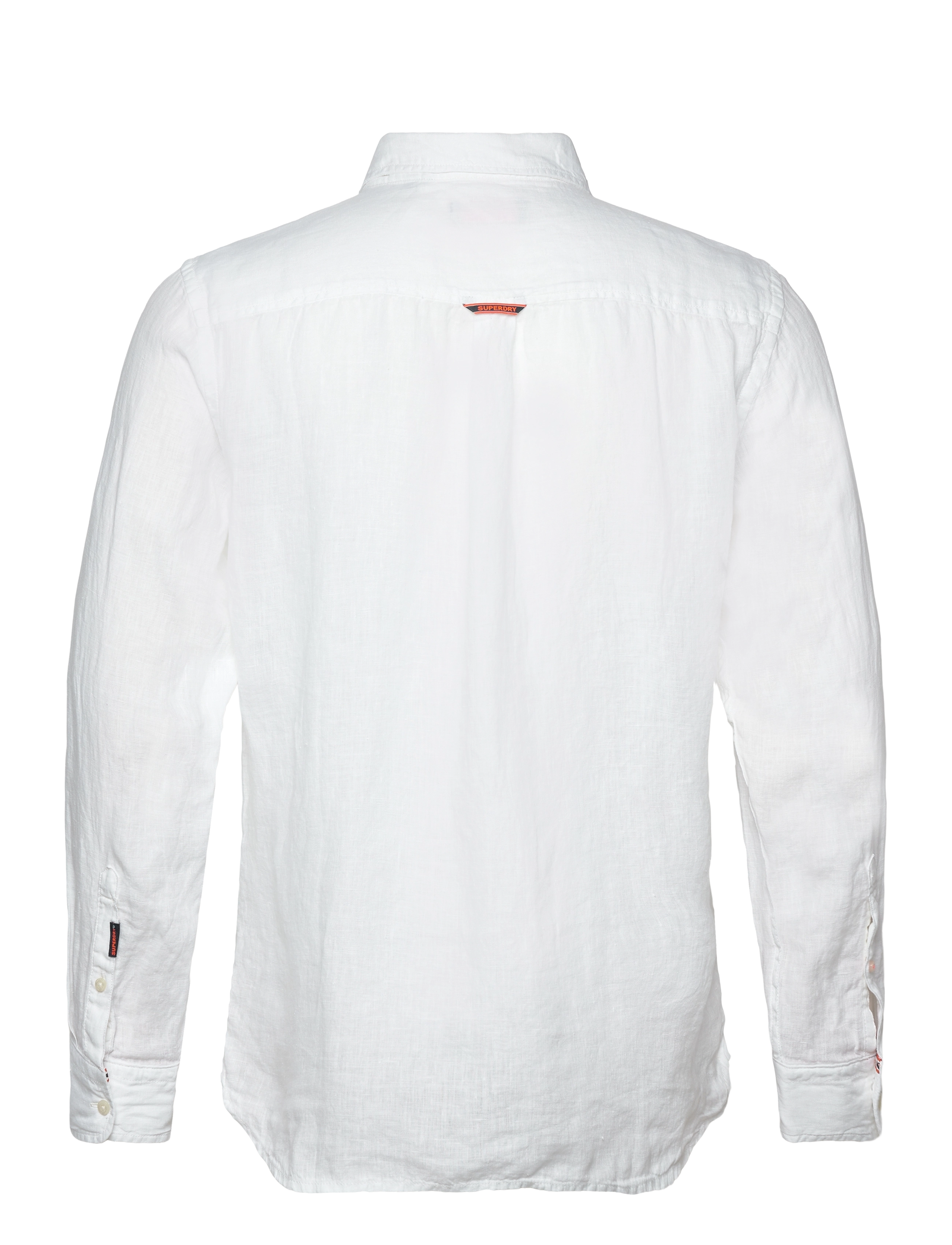 Superdry - VACATION L/S LINEN SHIRT - optic - 2
