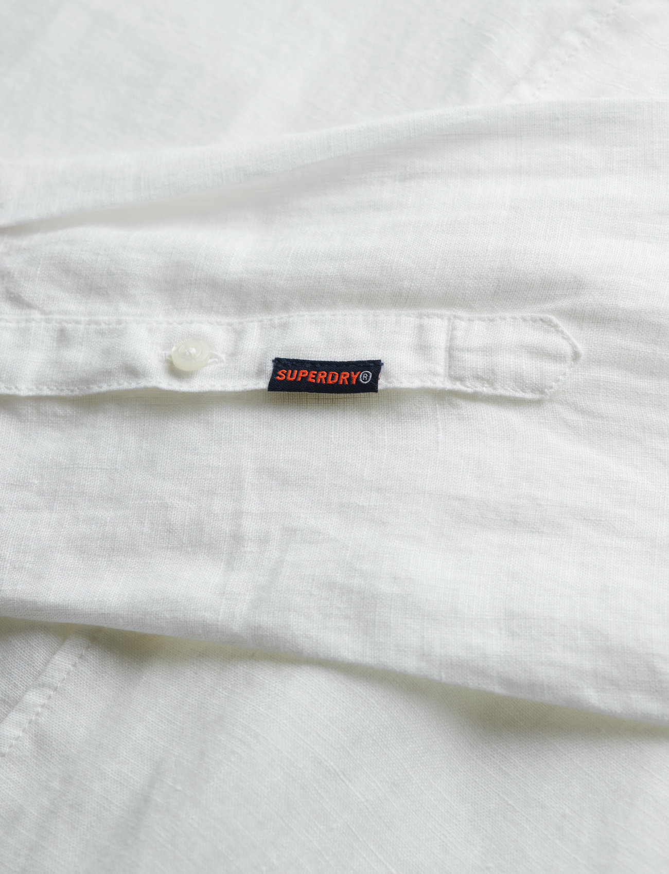 Superdry - VACATION L/S LINEN SHIRT - hørskjorter - optic - 5