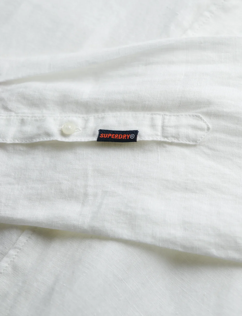 Superdry - VACATION L/S LINEN SHIRT - hørskjorter - optic - 5