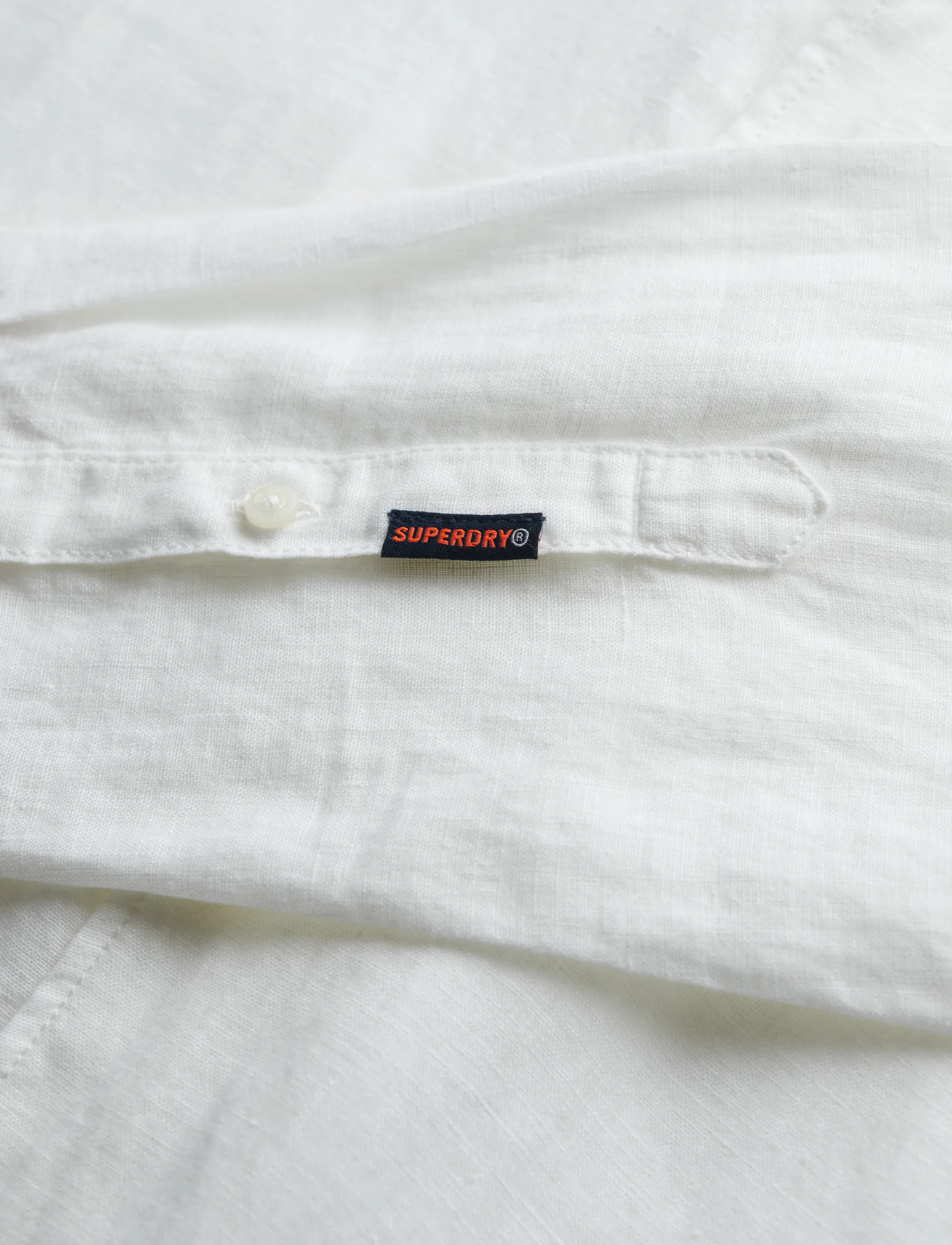 Superdry - VACATION L/S LINEN SHIRT - optic - 5