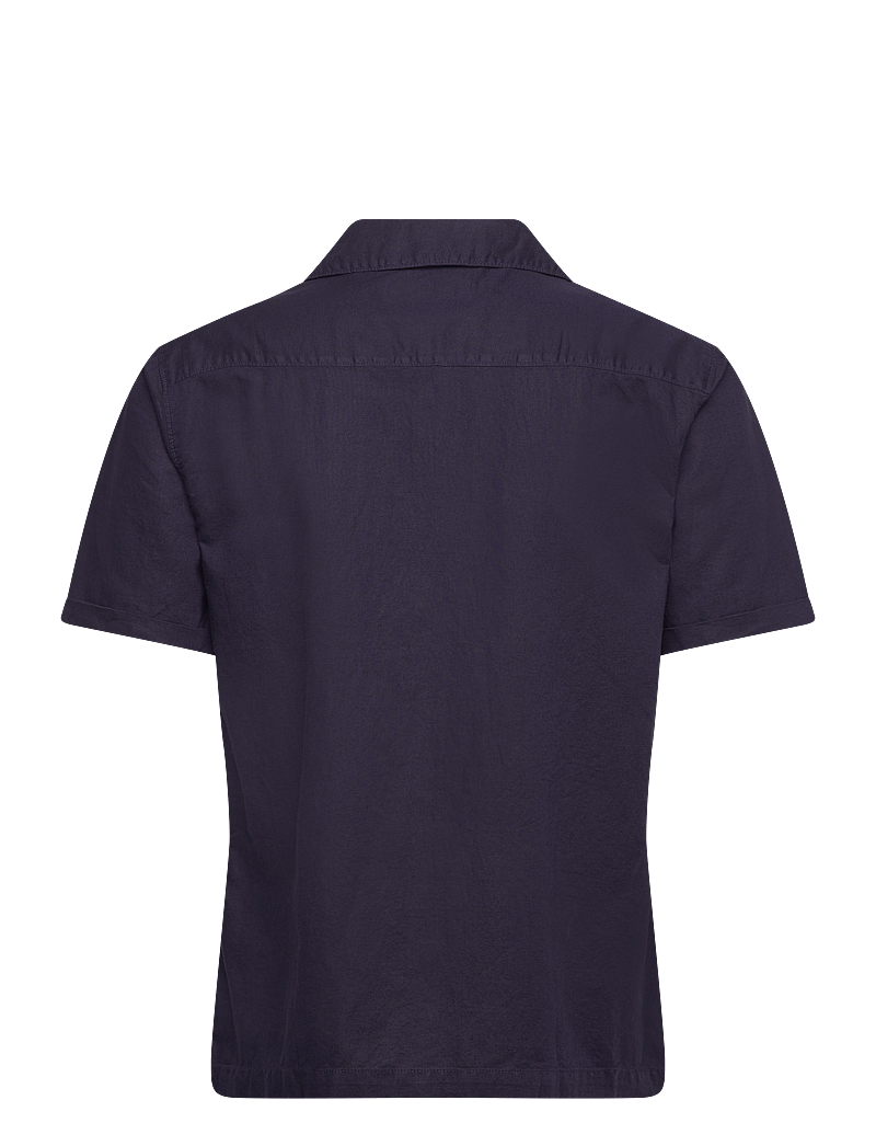 Superdry - MERCHANT RESORT SHIRT - leinenhemden - nautical navy - 2