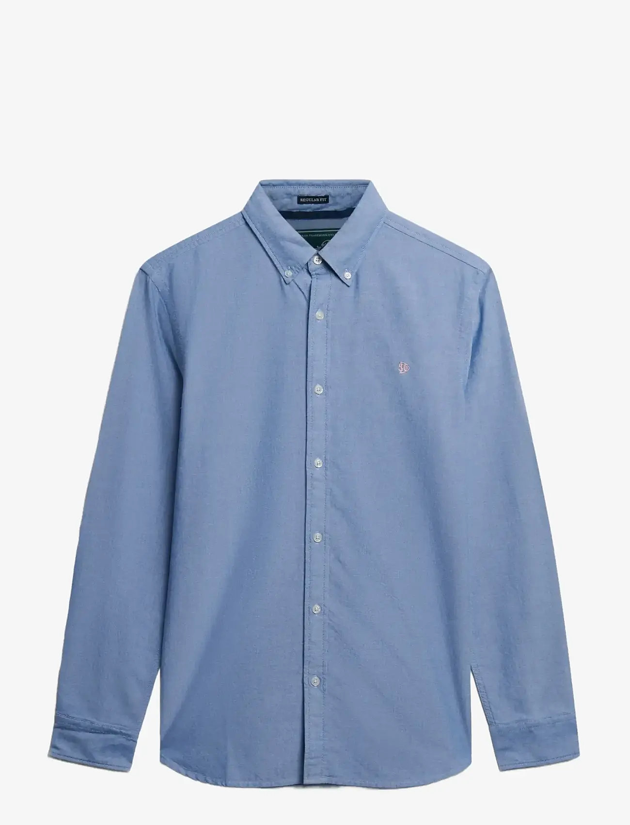 Superdry - CLASSIC OXFORD L/S SHIRT - oxford shirts - azure blue chambray oxford - 1