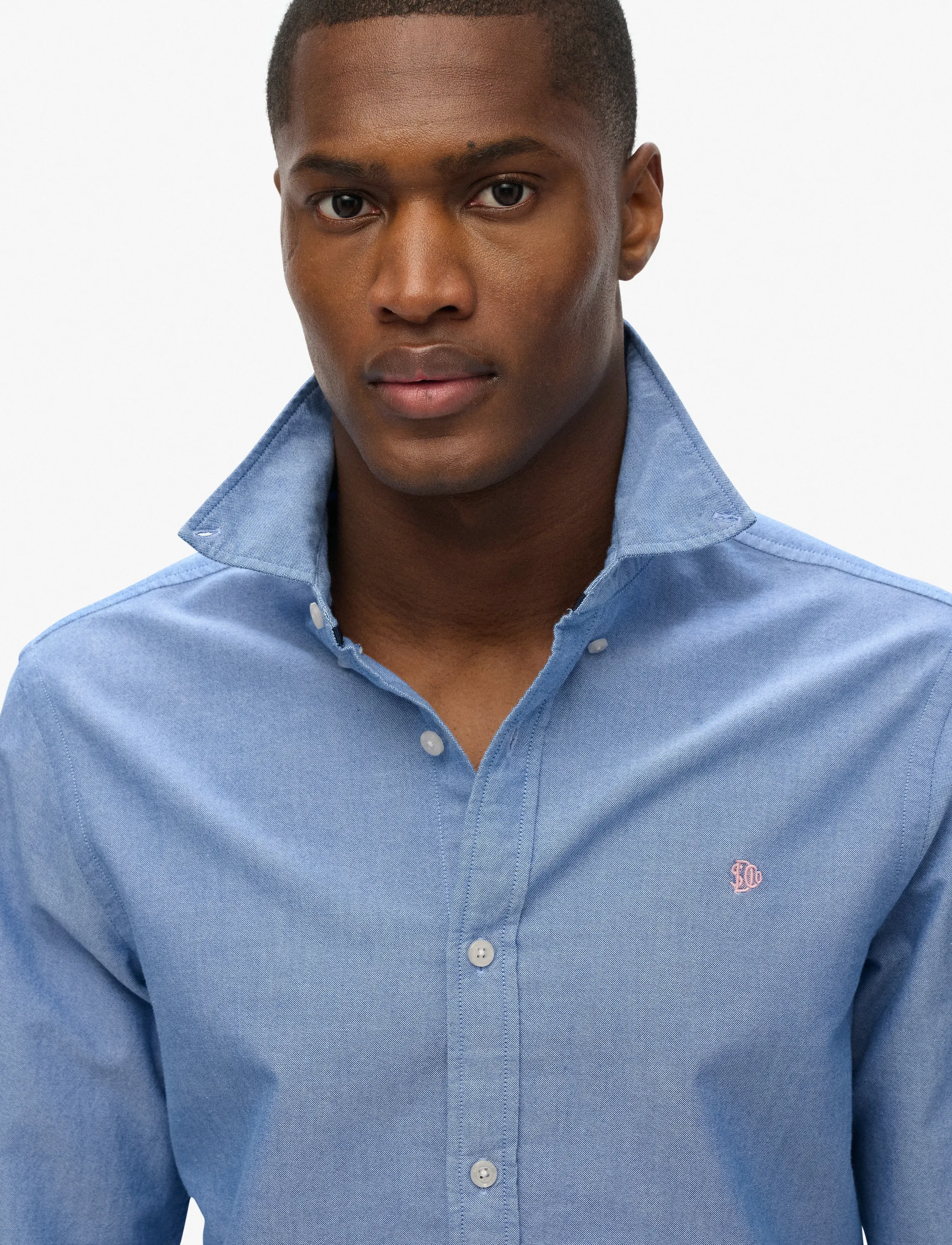 Superdry - CLASSIC OXFORD L/S SHIRT - azure blue chambray oxford - 2