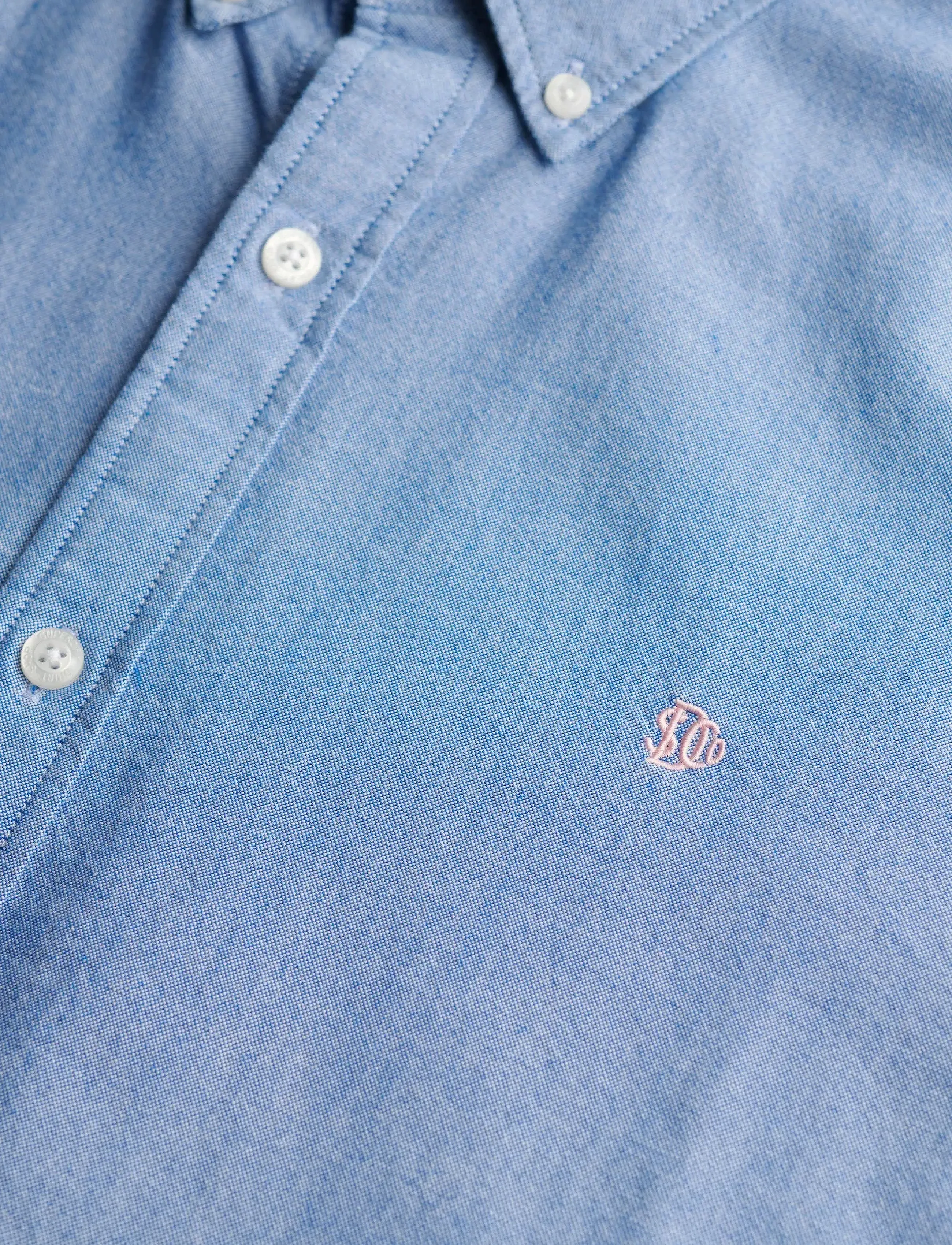 Superdry - CLASSIC OXFORD L/S SHIRT - azure blue chambray oxford - 4