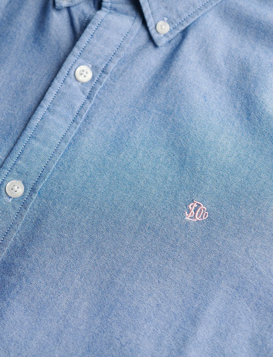 Superdry - CLASSIC OXFORD L/S SHIRT - azure blue chambray oxford - 4