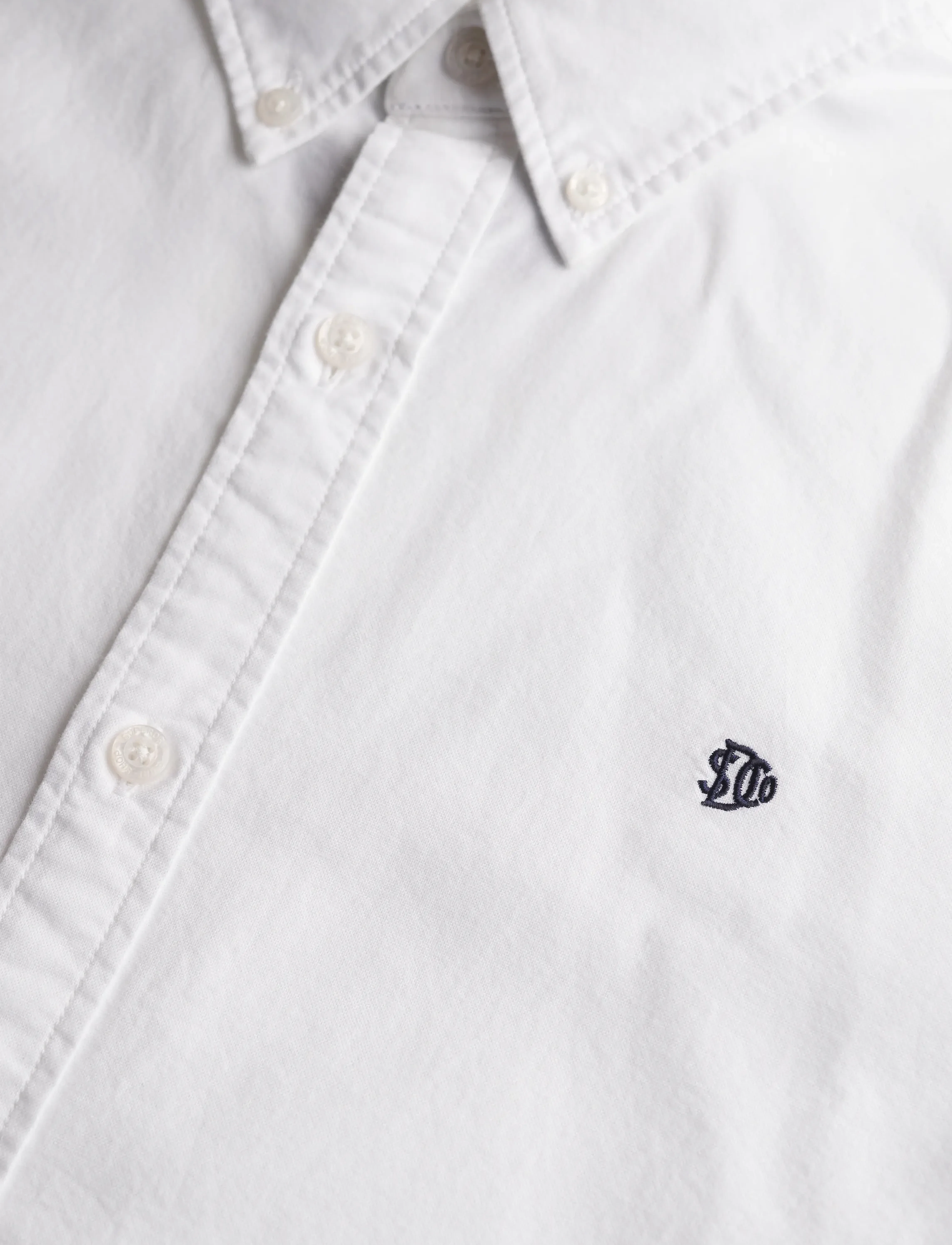 Superdry - CLASSIC OXFORD L/S SHIRT - optic white oxford - 2