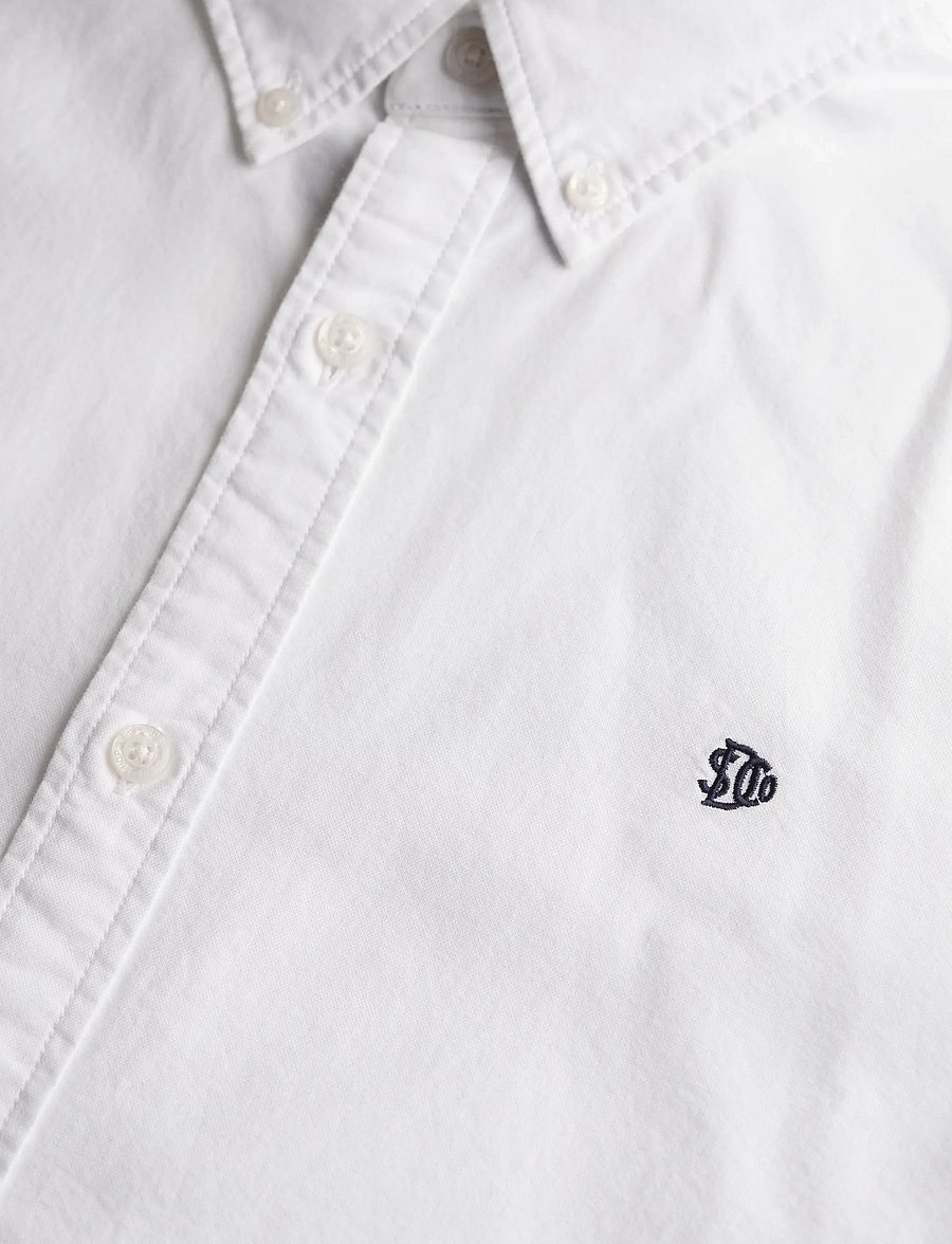 Superdry - CLASSIC OXFORD L/S SHIRT - optic white oxford - 2