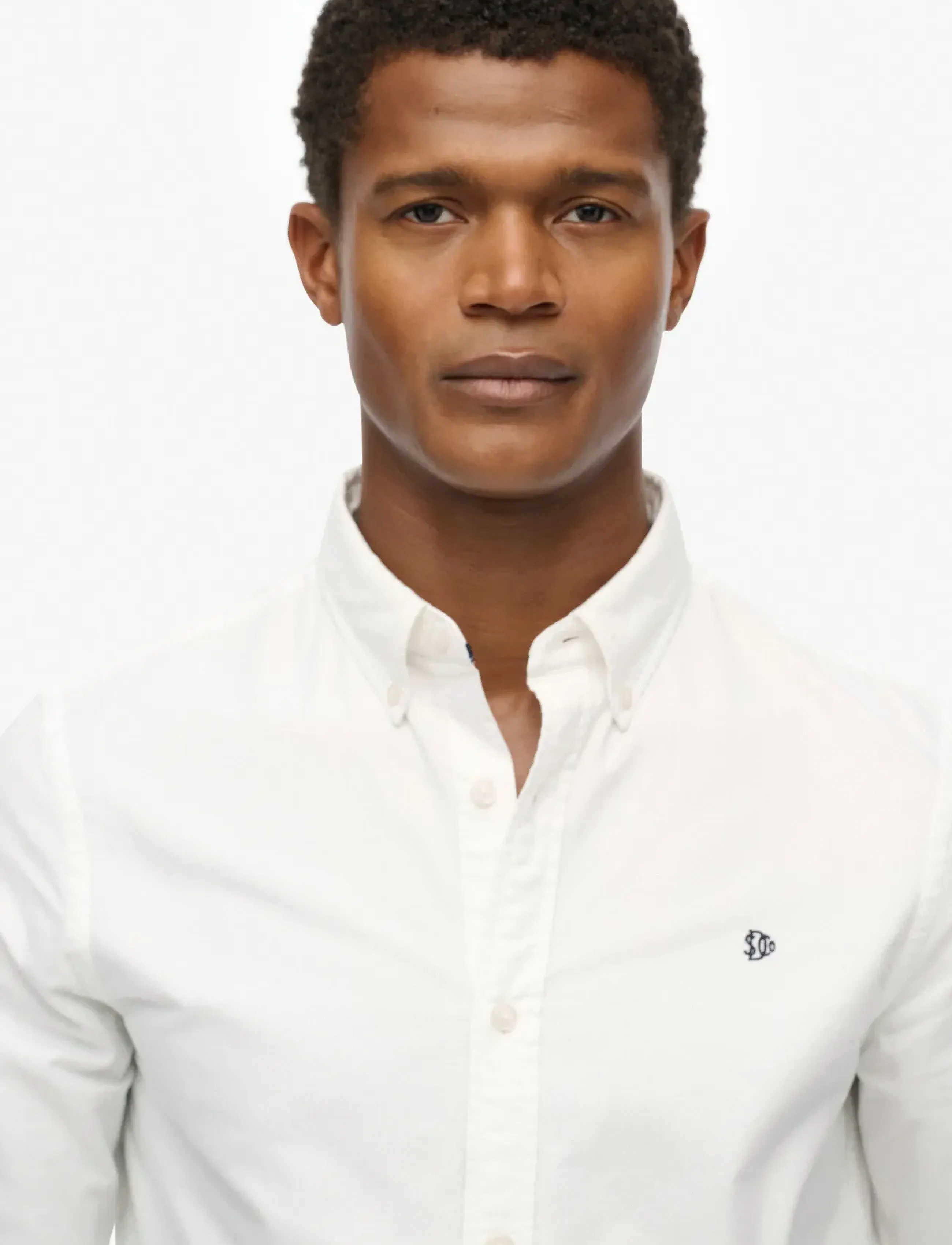 Superdry - CLASSIC OXFORD L/S SHIRT - optic white oxford - 3