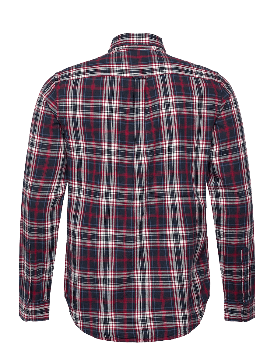 Superdry - VINTAGE CHECK SHIRT - karierte hemden - grace check navy - 2