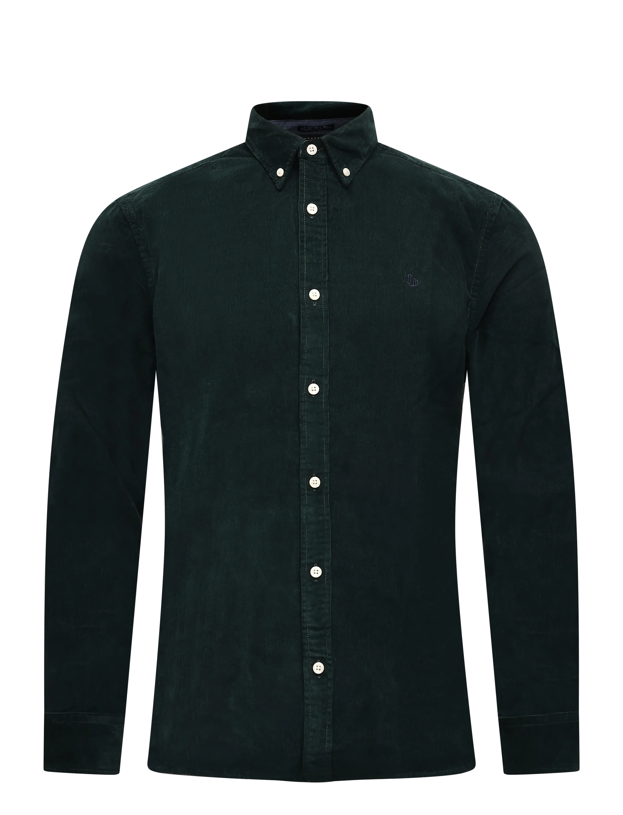Superdry - CLASSIC NEEDLE CORD SHIRT - cordhemden - eagle green - 1