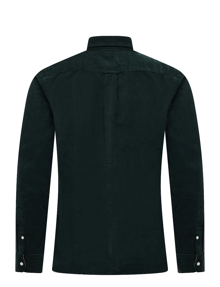 Superdry - CLASSIC NEEDLE CORD SHIRT - cordhemden - eagle green - 2