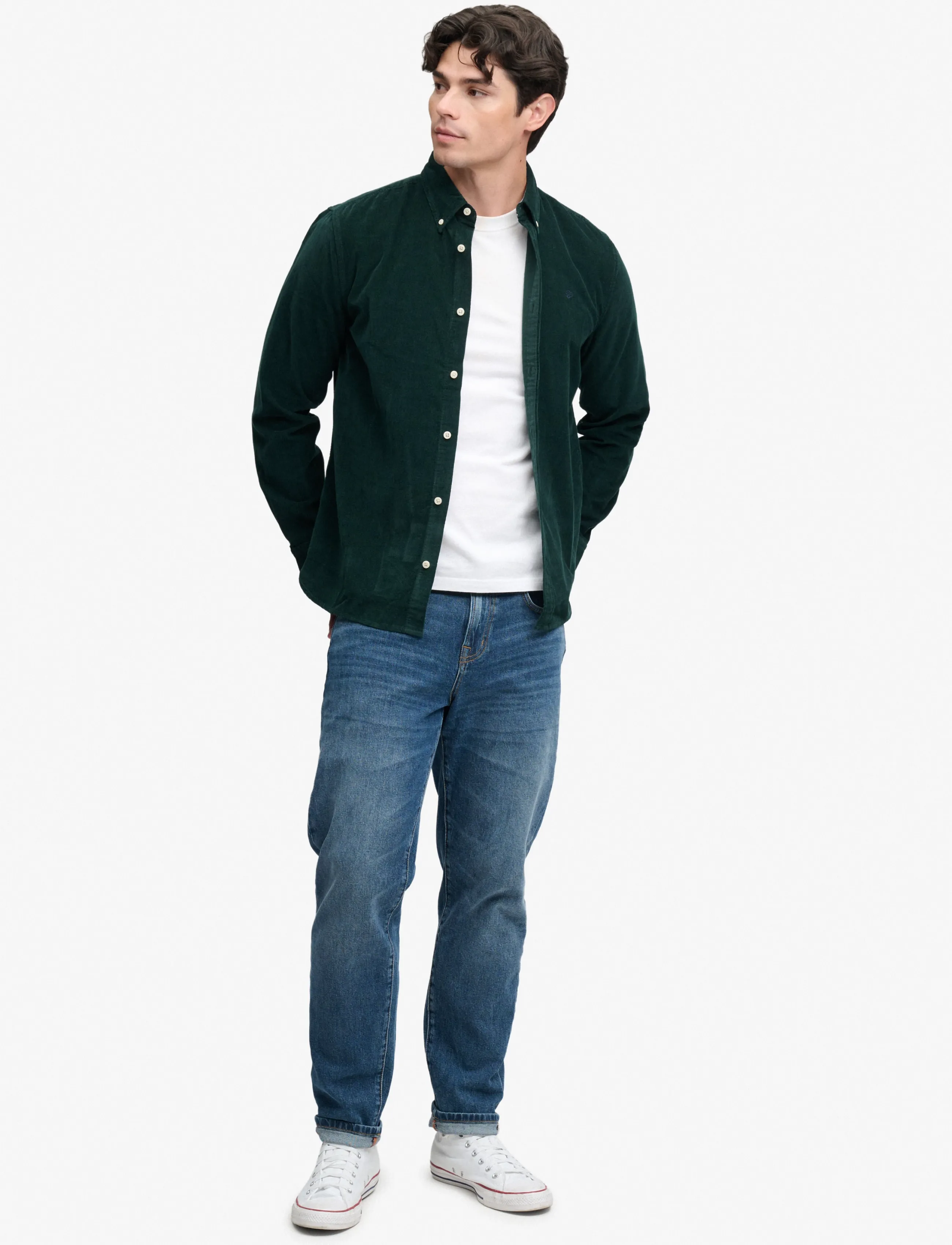 Superdry Classic Needle skjorta herr – bild 7