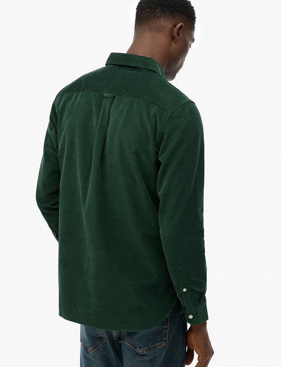 Superdry - CLASSIC NEEDLE CORD SHIRT - cordhemden - enamel green - 3