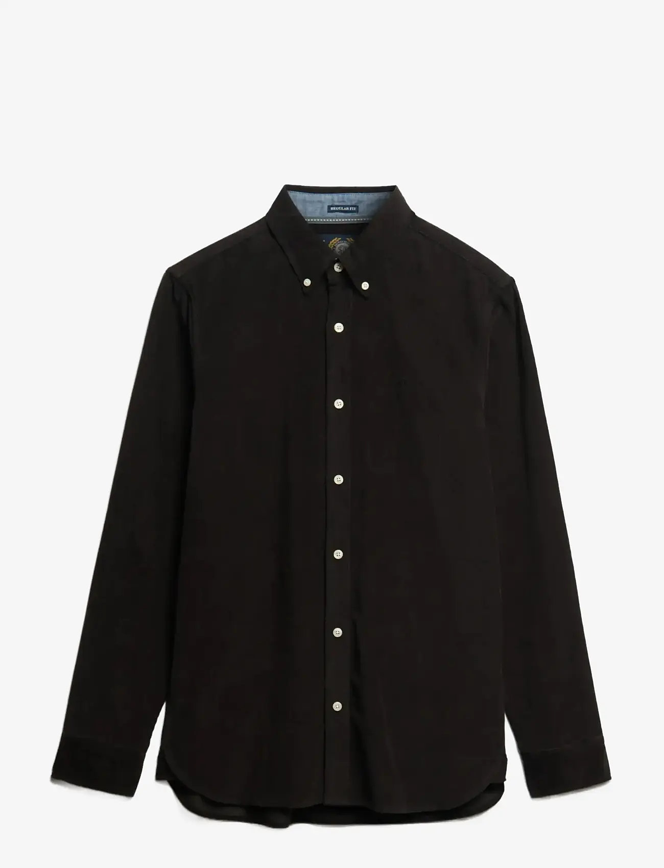 Superdry - CLASSIC NEEDLE CORD SHIRT - corduroy shirts - meteorite black - 1