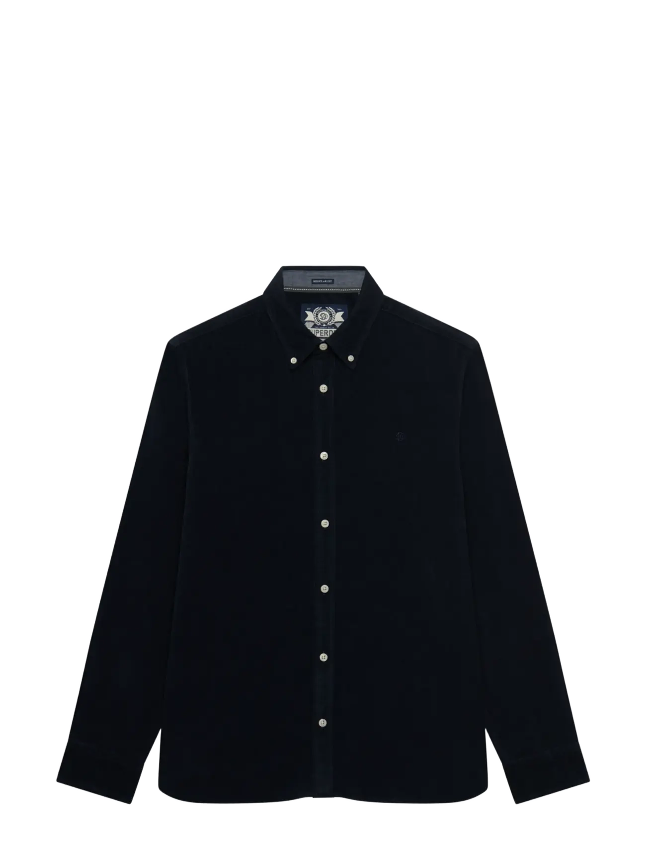 Superdry - CLASSIC NEEDLE CORD SHIRT - corduroy shirts - rich navy - 2