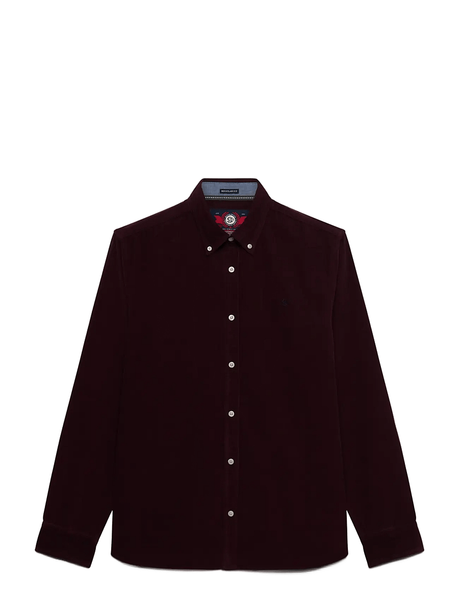 Superdry - CLASSIC NEEDLE CORD SHIRT - manchesterskjortor - winter port - 1