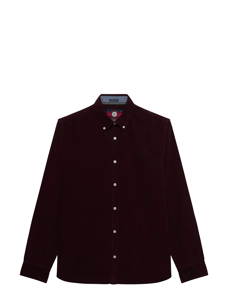 Superdry - CLASSIC NEEDLE CORD SHIRT - manchesterskjortor - winter port - 2
