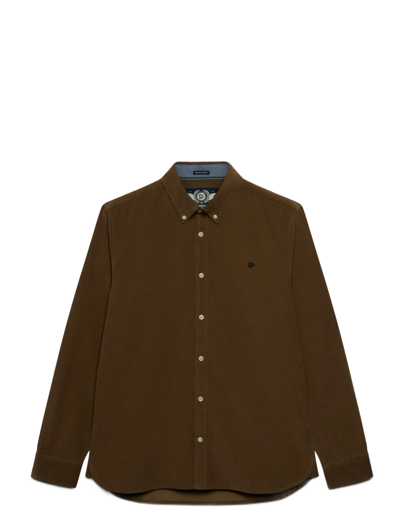 Superdry - CLASSIC NEEDLE CORD SHIRT - cordhemden - winter twig beige - 1