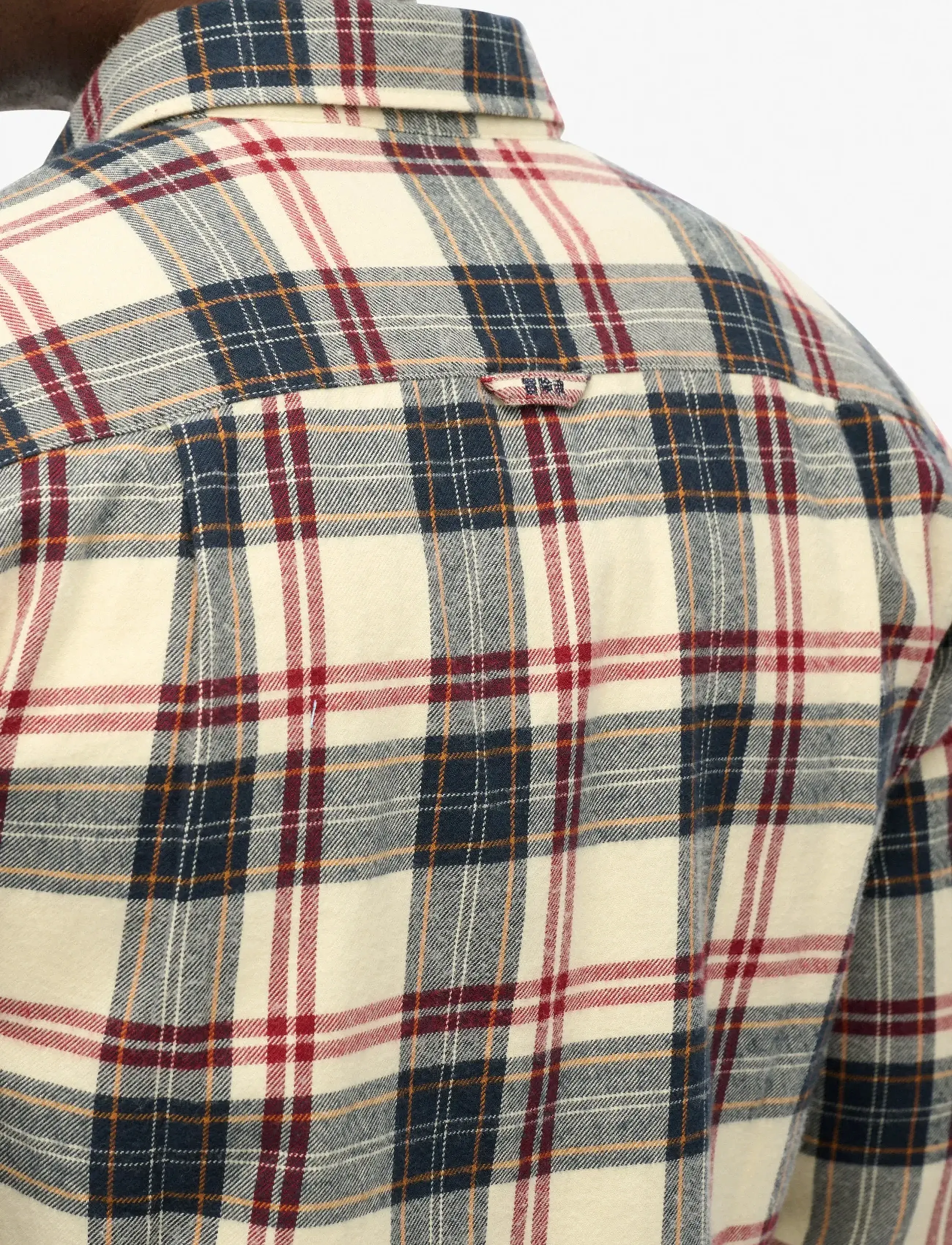 Superdry - L/S COTTON LUMBERJACK SHIRT - koszule w kratkę - peyton check white - 3