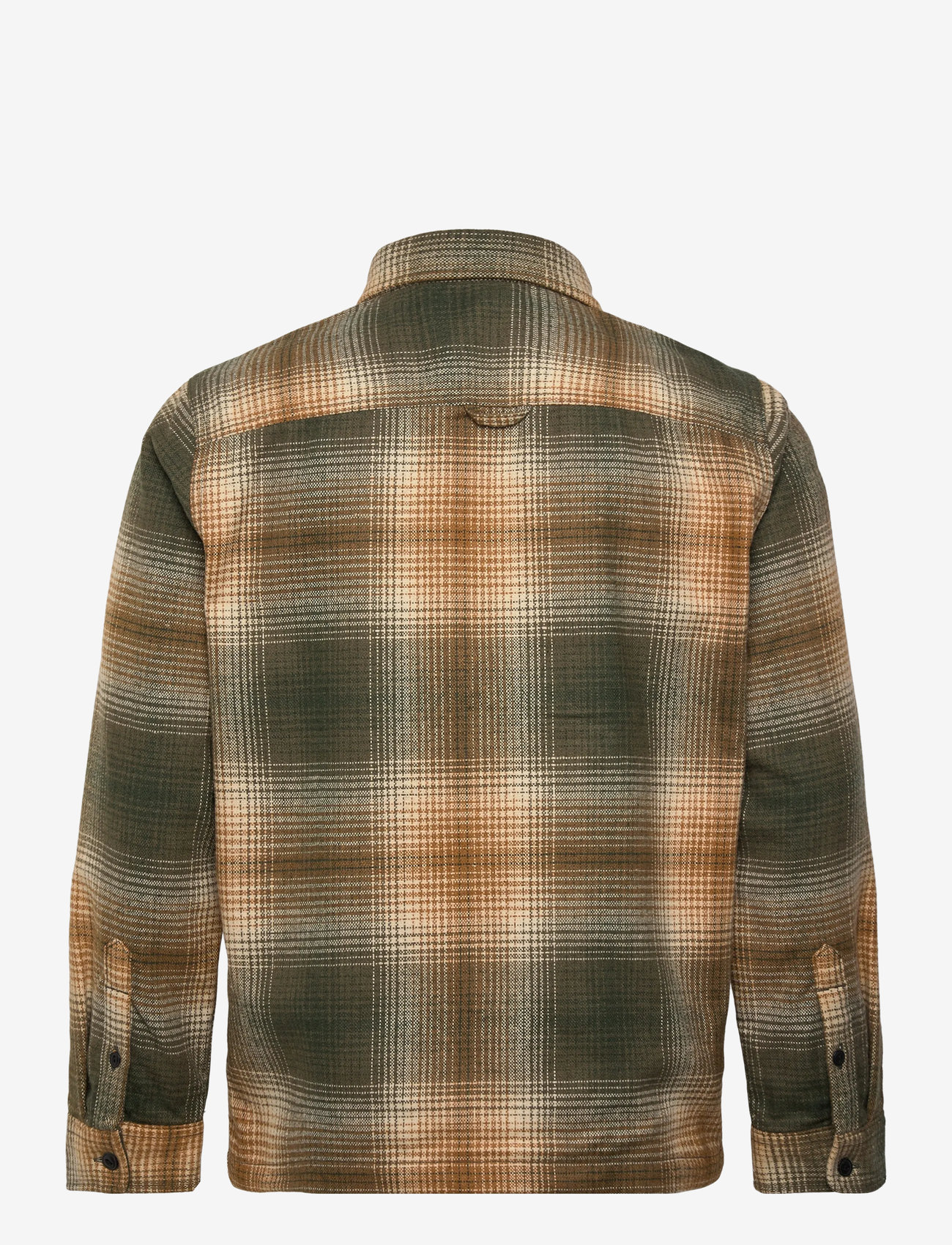 Superdry - WOOL MILLER OVERSHIRT - sügisesed riided - western ombre olive green - 1