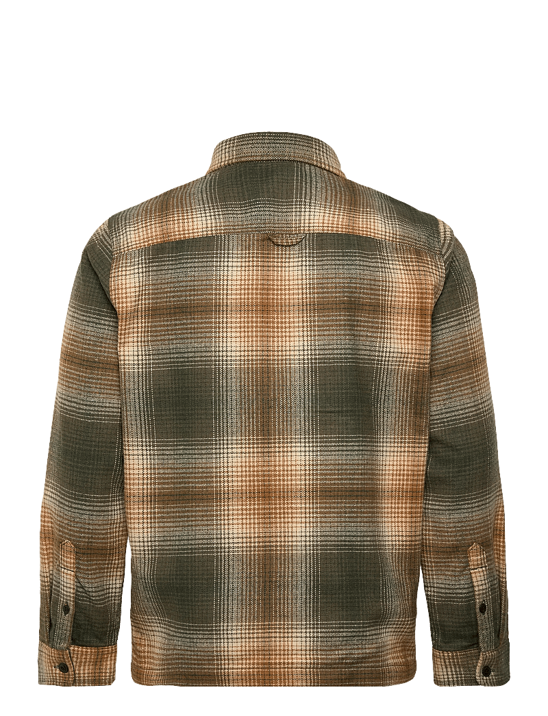Superdry - WOOL MILLER OVERSHIRT - kollektioner - western ombre olive green - 2