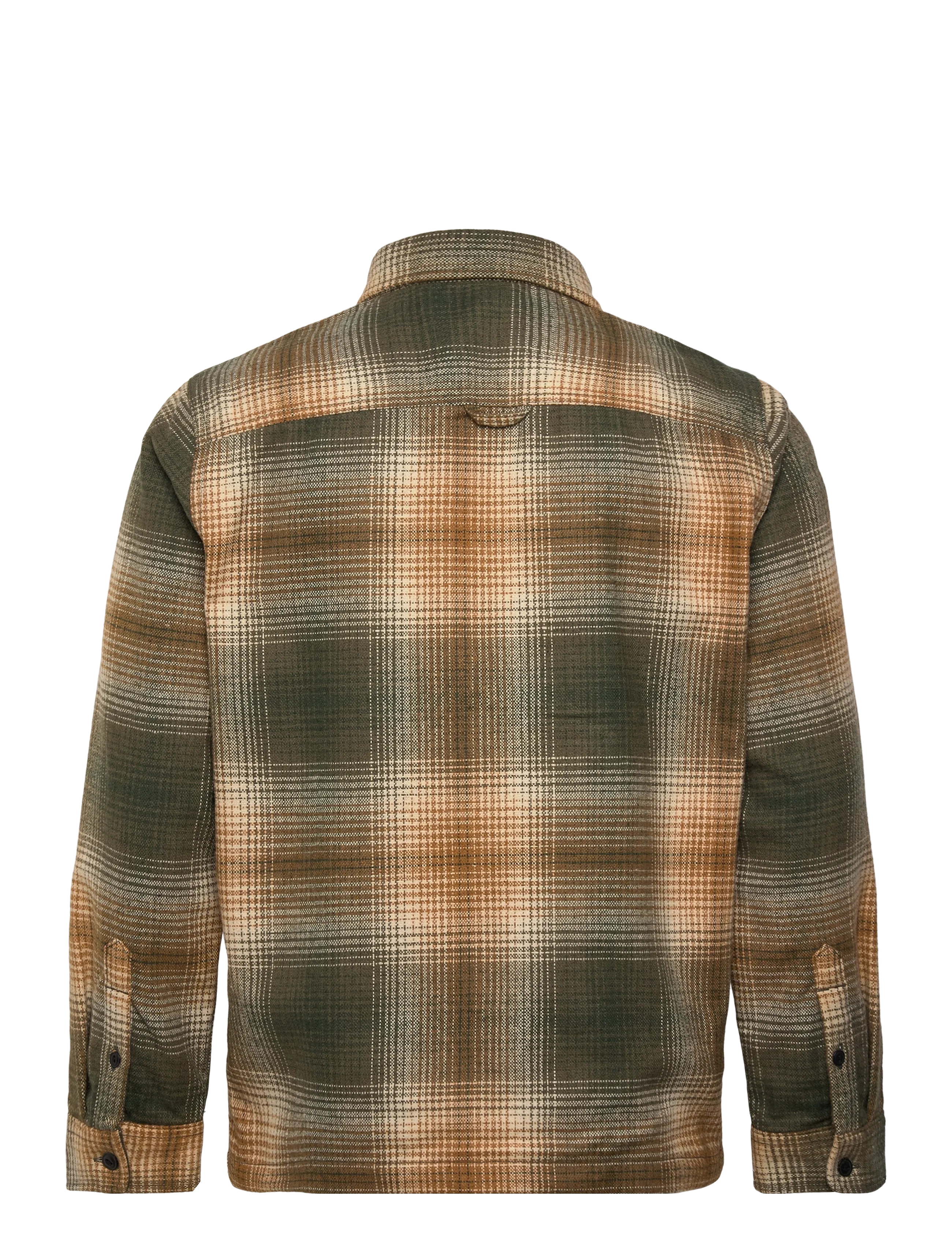 Superdry - WOOL MILLER OVERSHIRT - mænd - western ombre olive green - 2