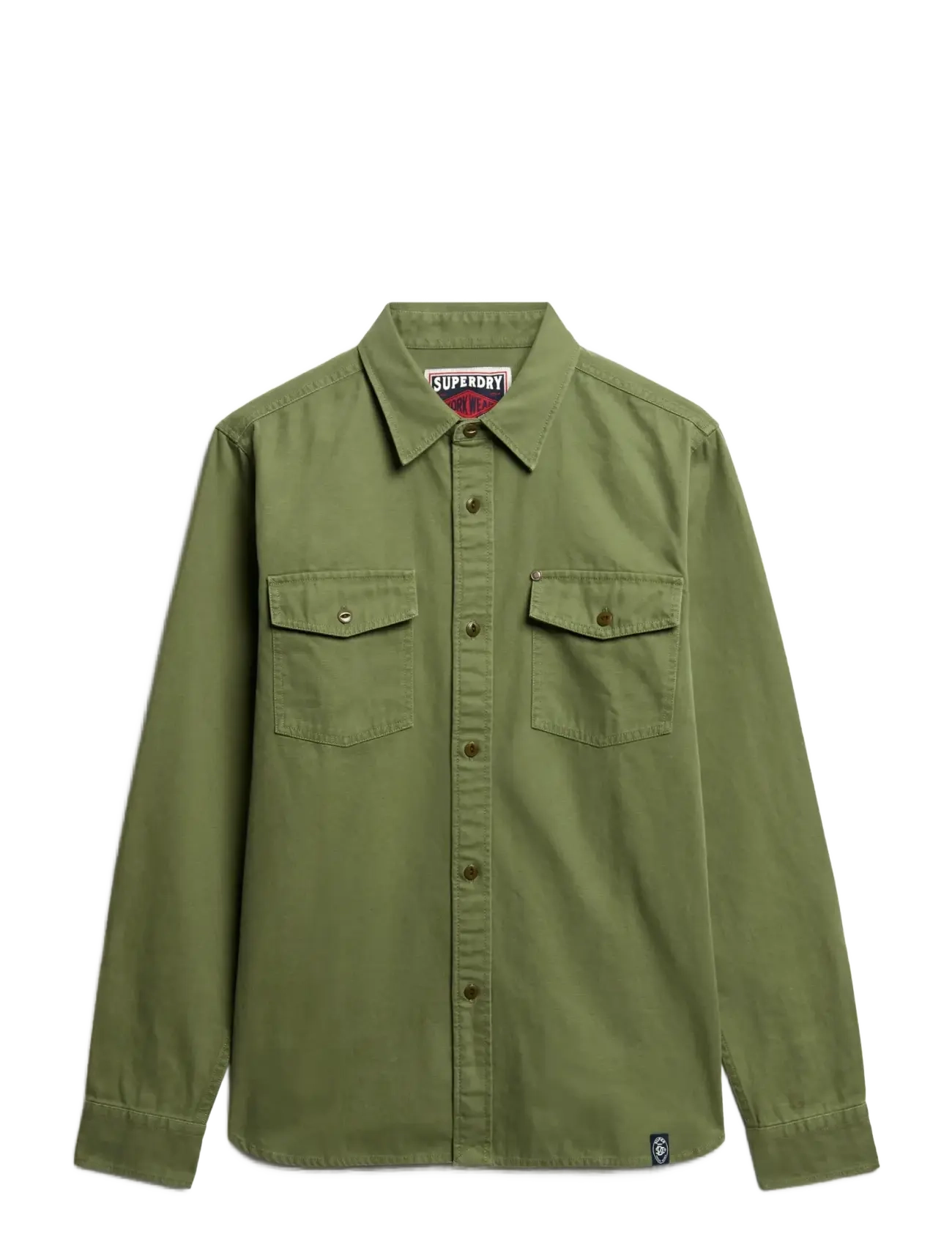 Superdry - MERCHANT FRONTIER SHIRT - olive khaki - 1