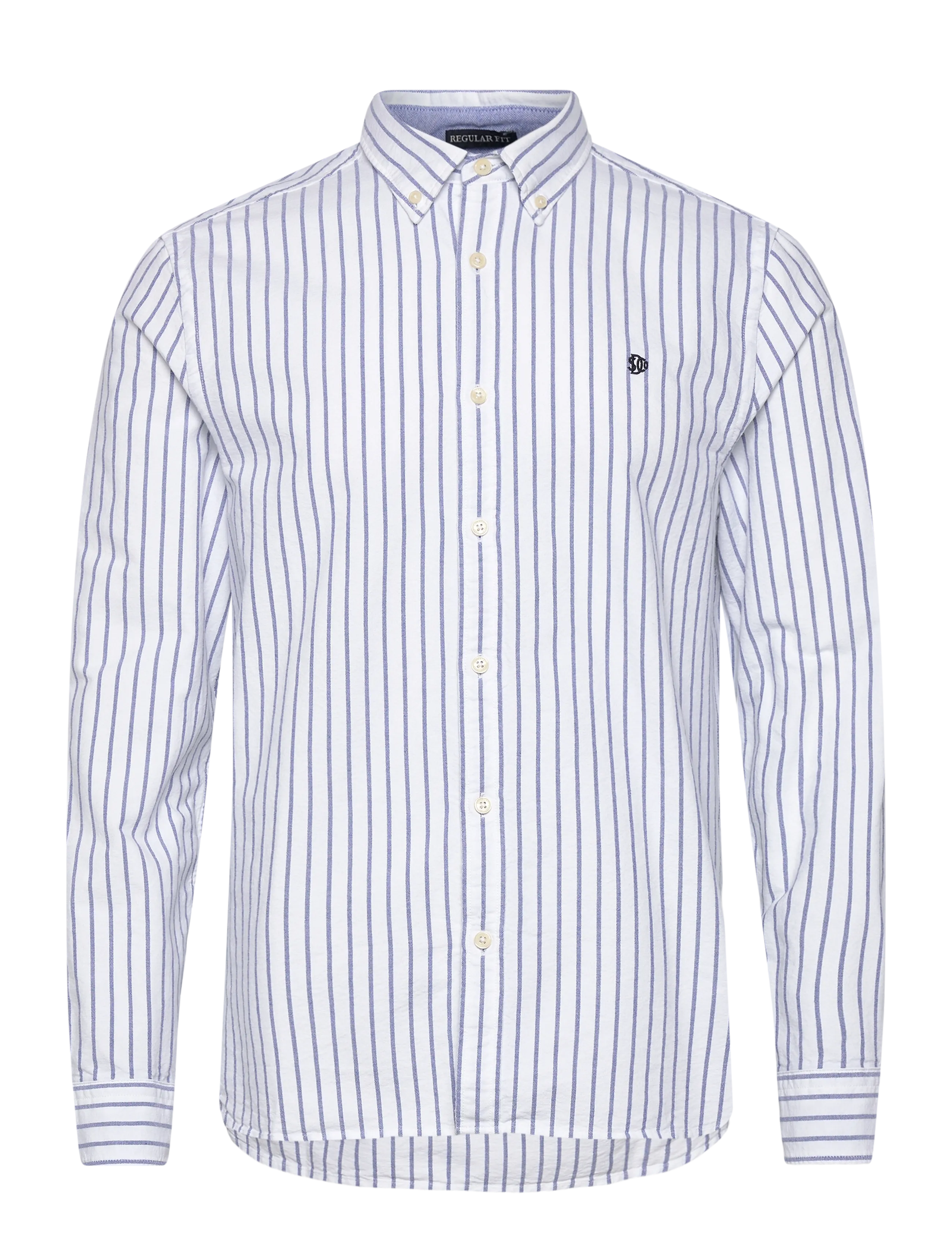 SUPERDRY Preppy Oxford L/S Shirt Weiß - XL - Herren