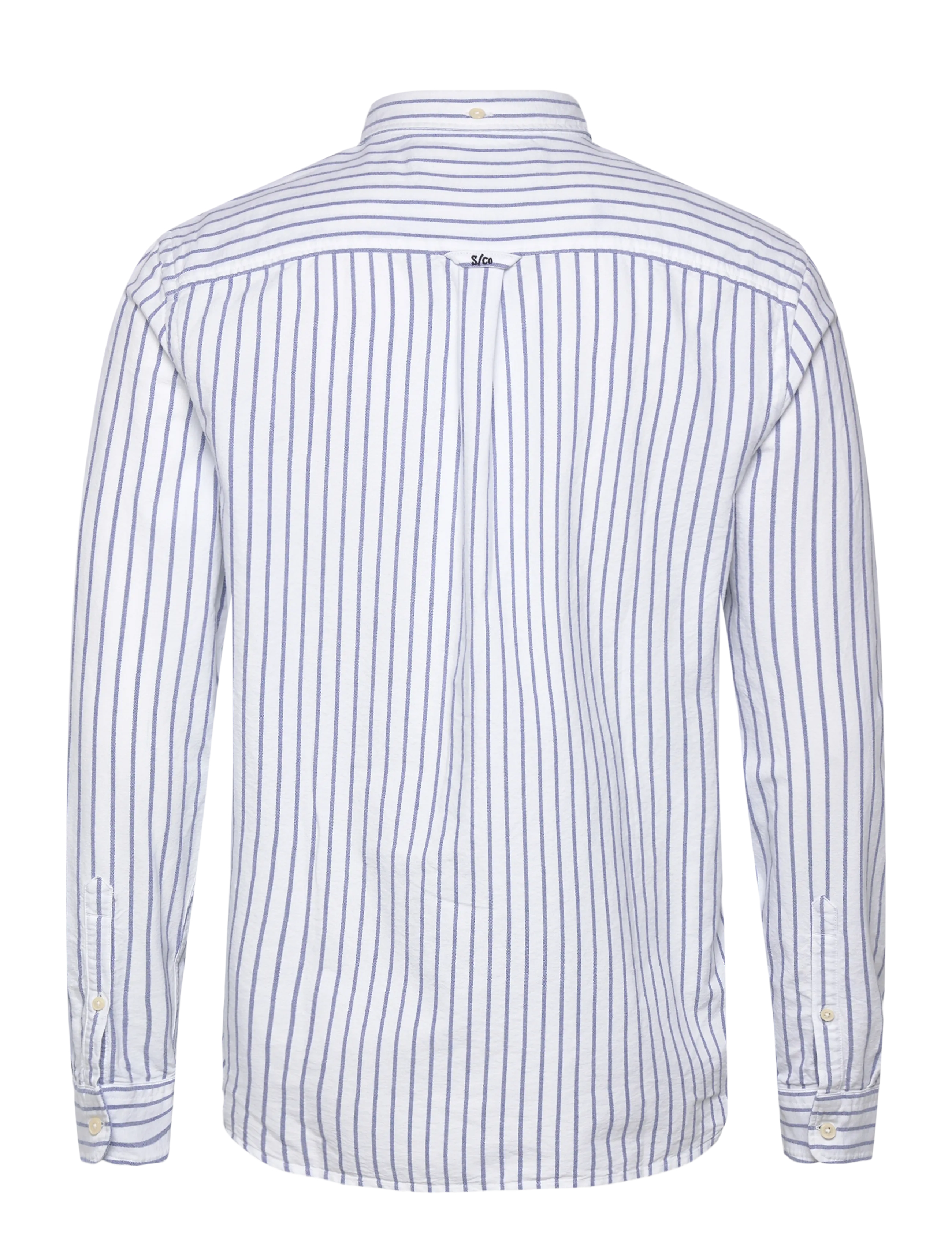 Superdry - PREPPY OXFORD L/S SHIRT - chemises à rayures - classic blue/optic stripe - 2