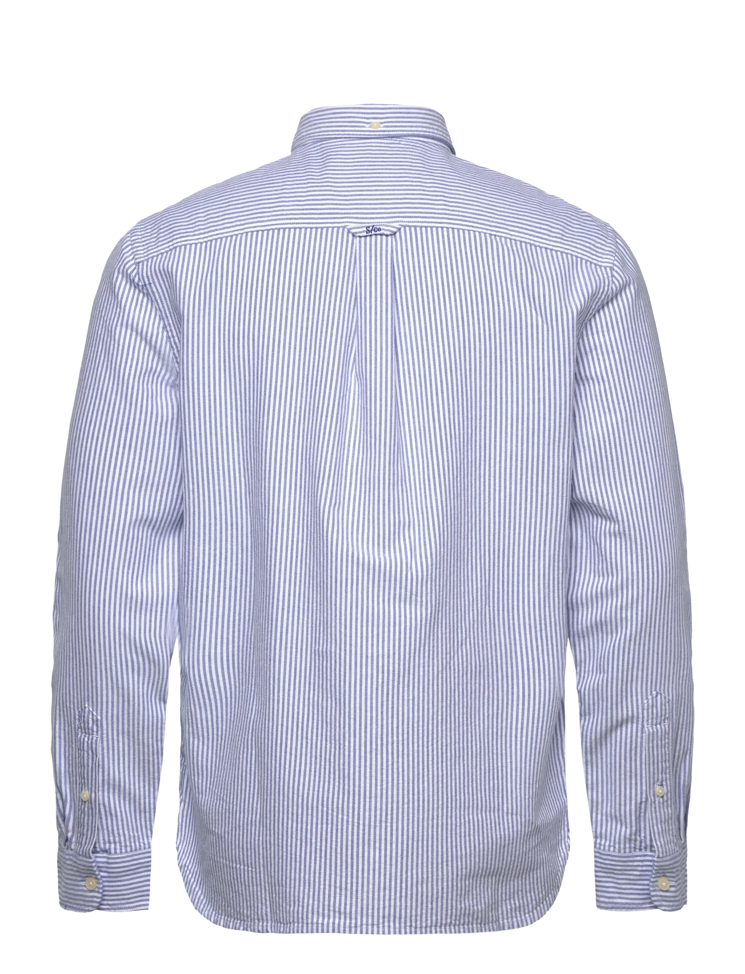 Superdry - PREPPY OXFORD L/S SHIRT - röndóttar skyrtur - azure blue chalk stripe - 2