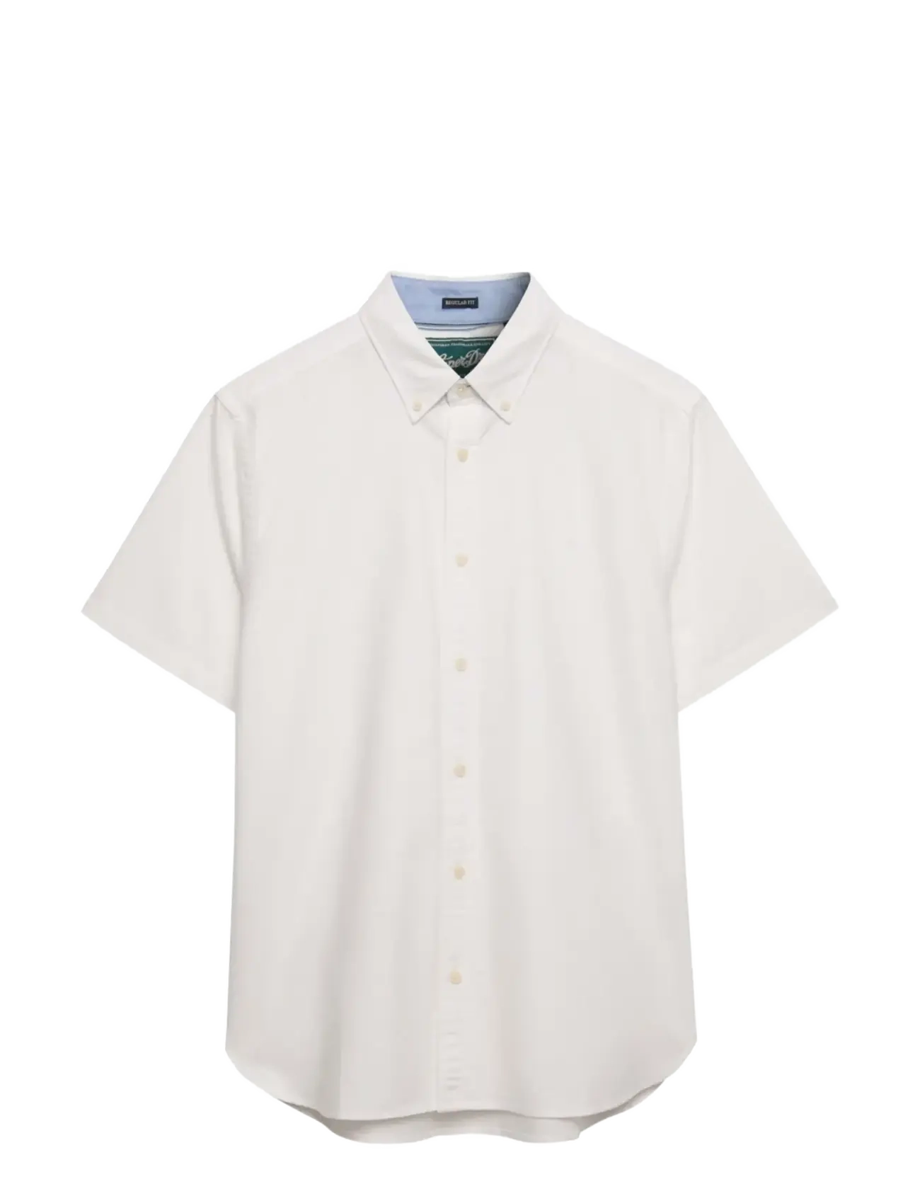 Superdry PREPPY OXFORD S/S SHIRT - Superdry - OPTIC / white