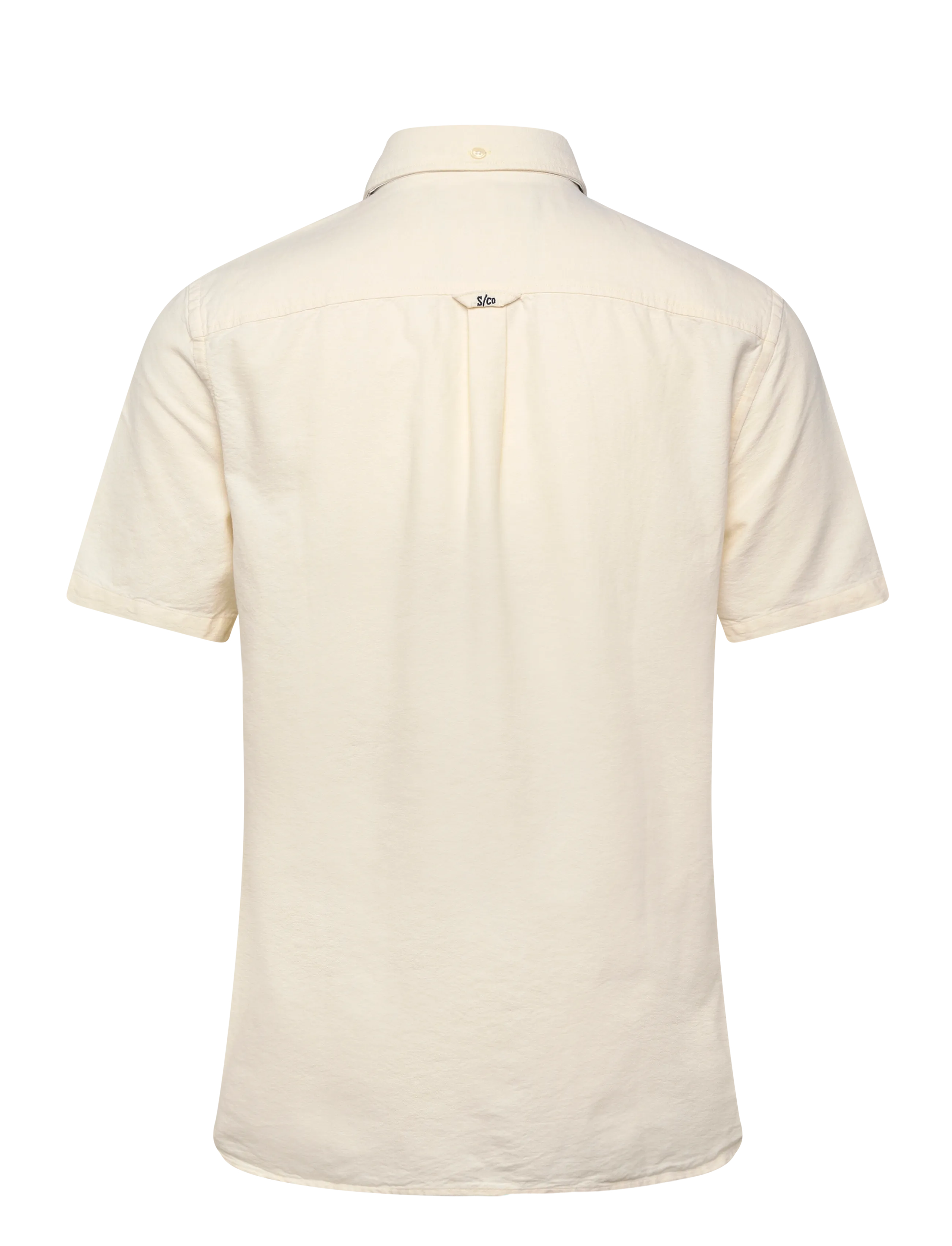 Superdry - PREPPY OXFORD S/S SHIRT - kortærmede skjorter - pastel yellow chambray - 2