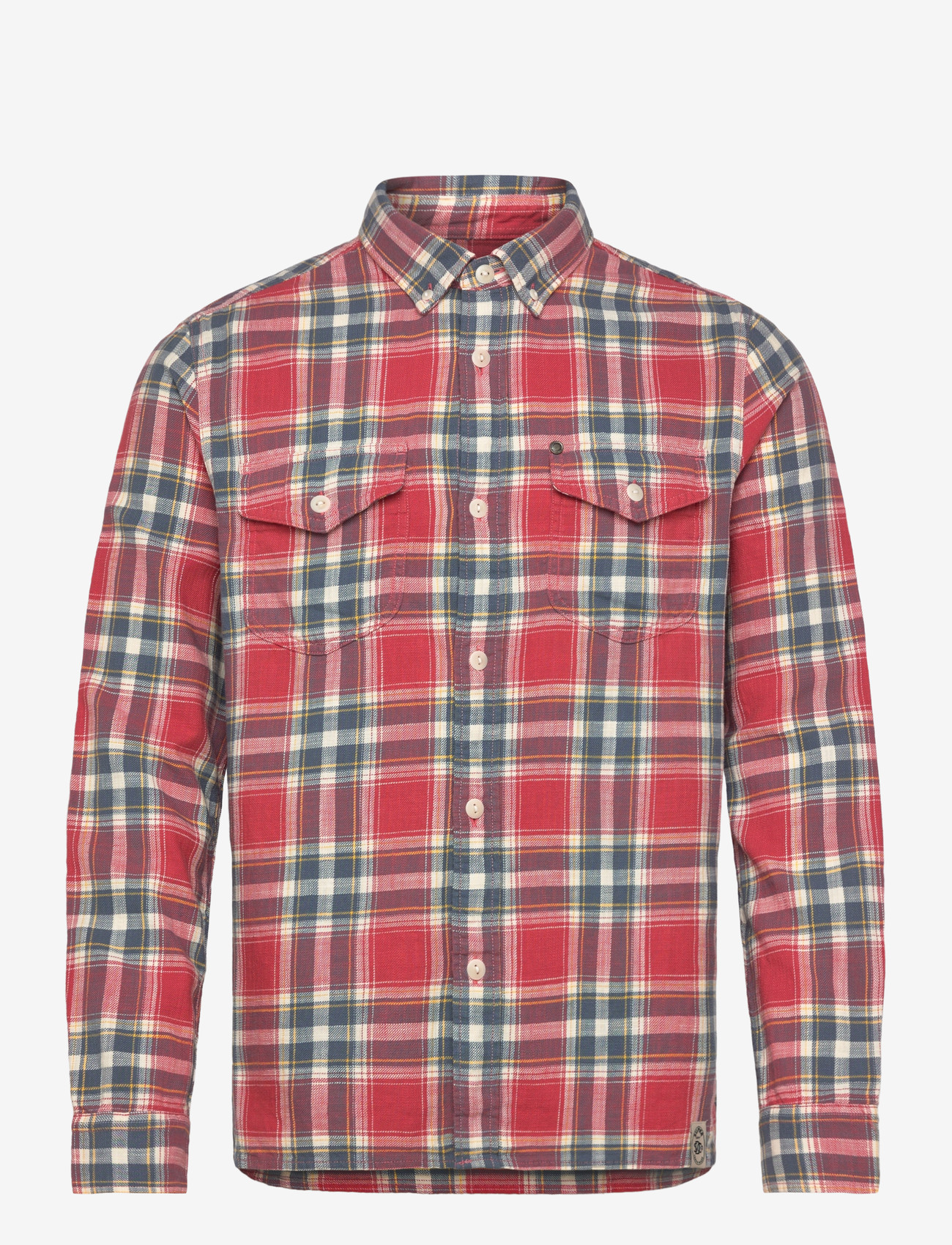Superdry - MERCHANT LITE CHECK SHIRT - karierte hemden - washed rose check - 1