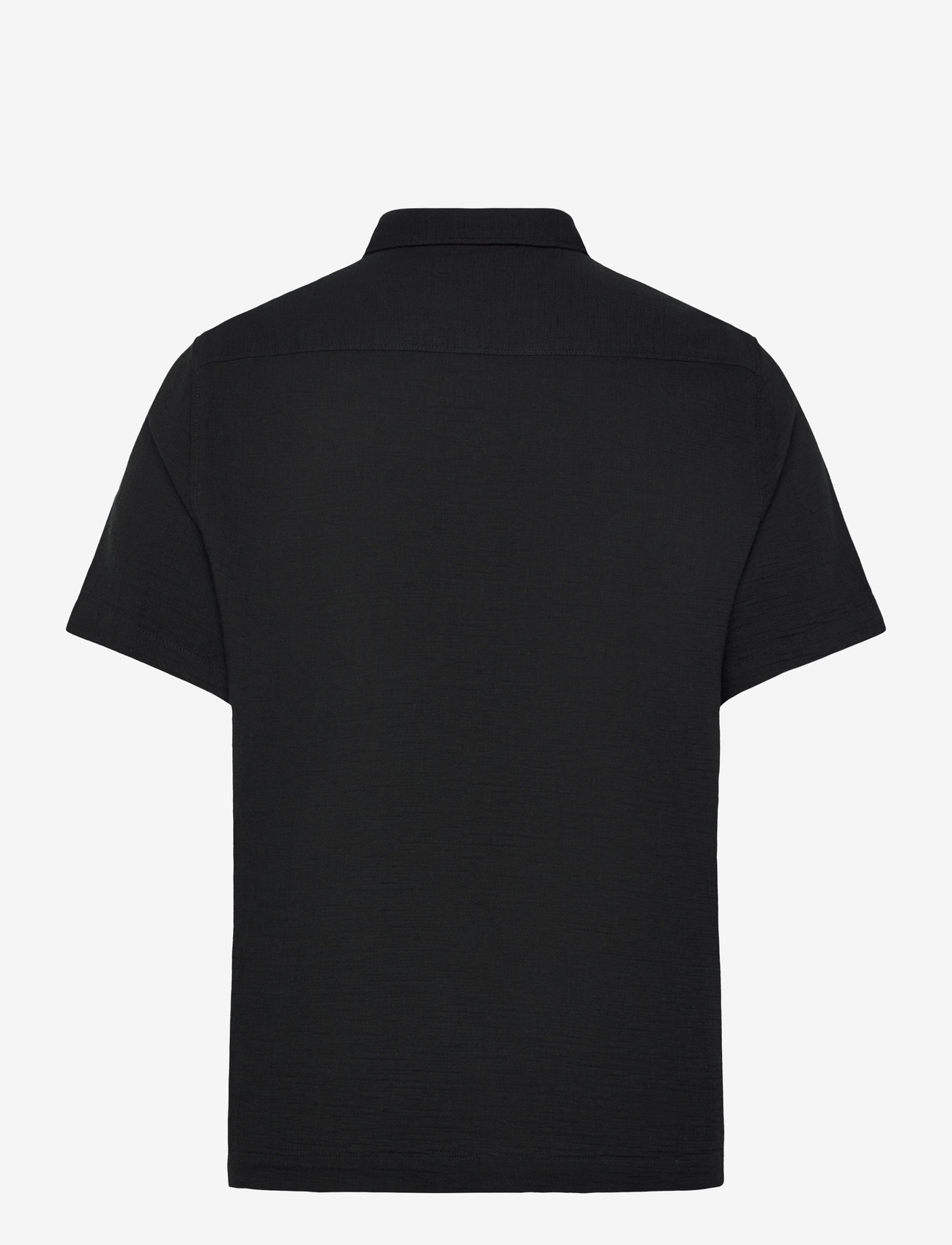 Superdry - MERCHANT TEXTURED S/S SHIRT - lühikeste varrukatega särgid - black - 2