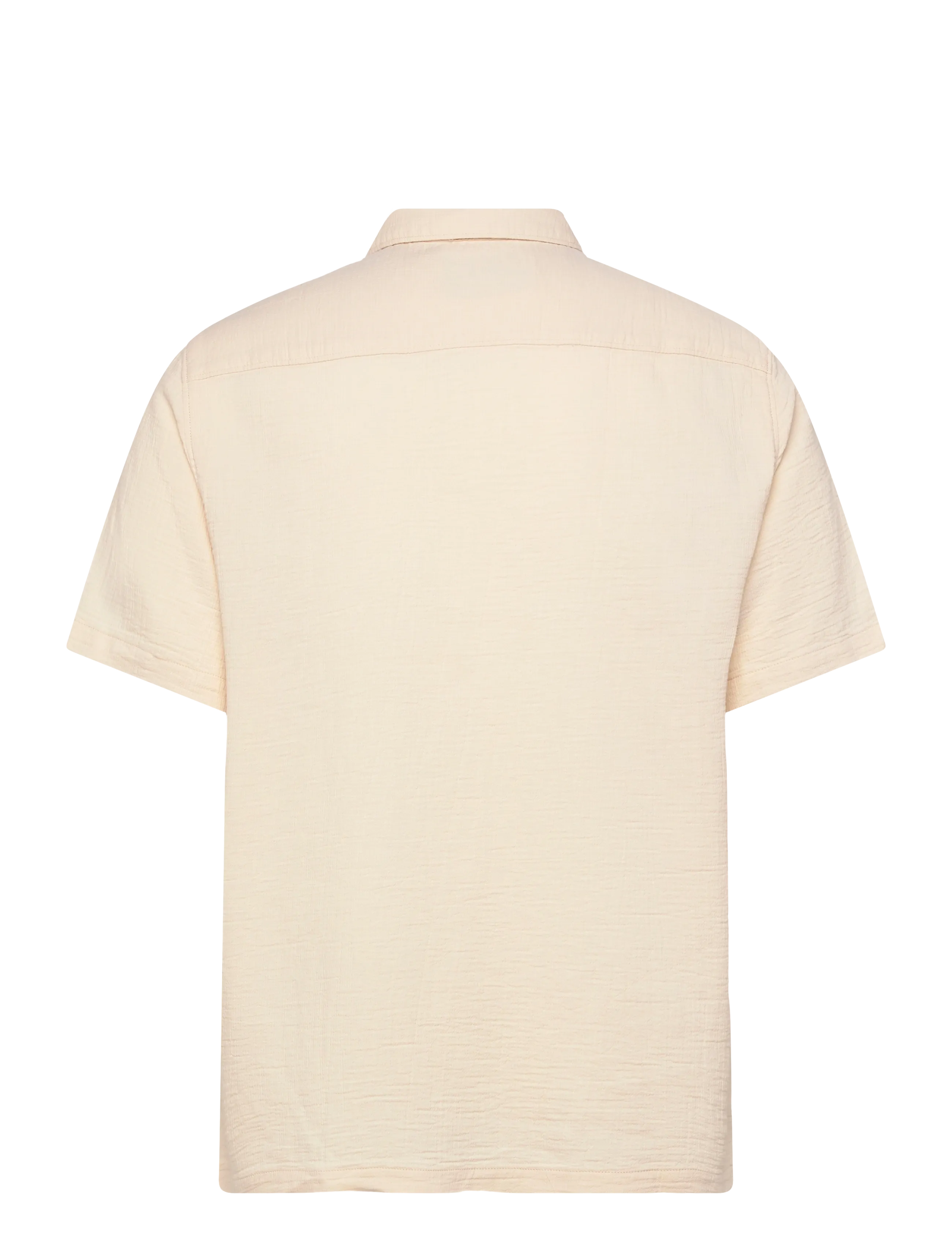 Superdry - MERCHANT TEXTURED S/S SHIRT - lühikeste varrukatega särgid - oatmeal beige - 2