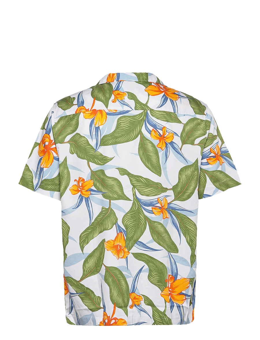 Superdry - HAWAIIAN PRINT S/S SHIRT - kortærmede skjorter - evergreen hawaiian optic - 2